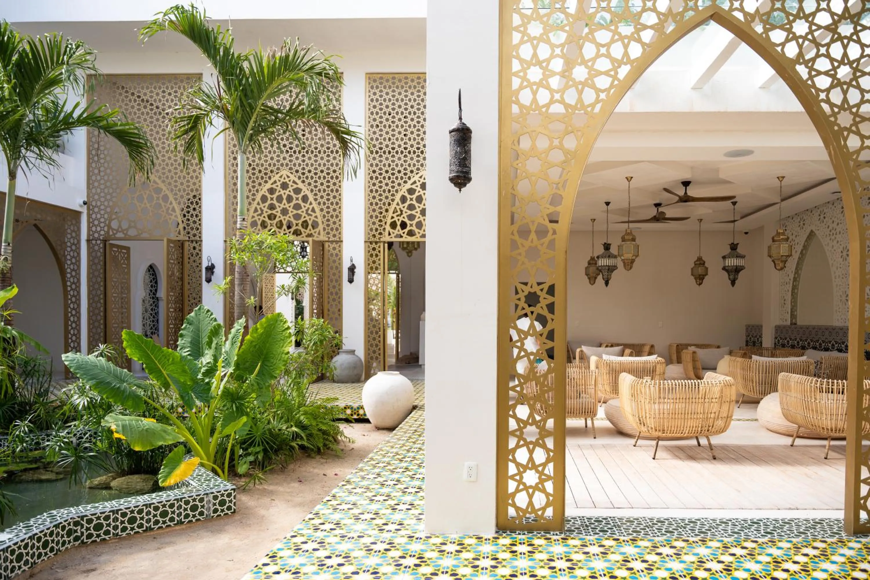 Lobby or reception in Sana Tulum Beachfront Boutique Hotel