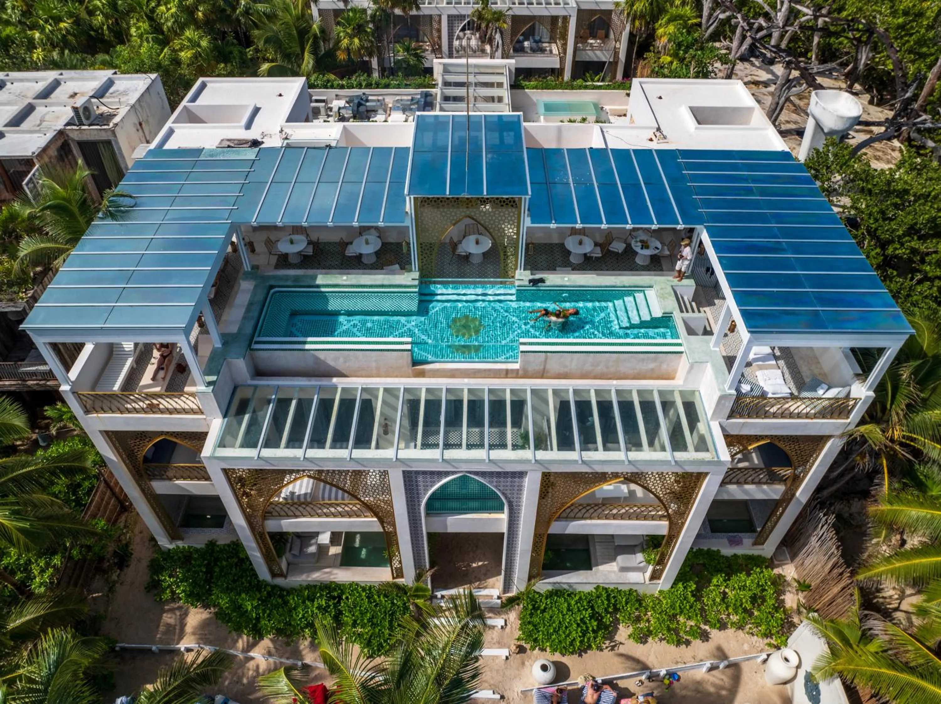 Property building in Sana Tulum Beachfront Boutique Hotel