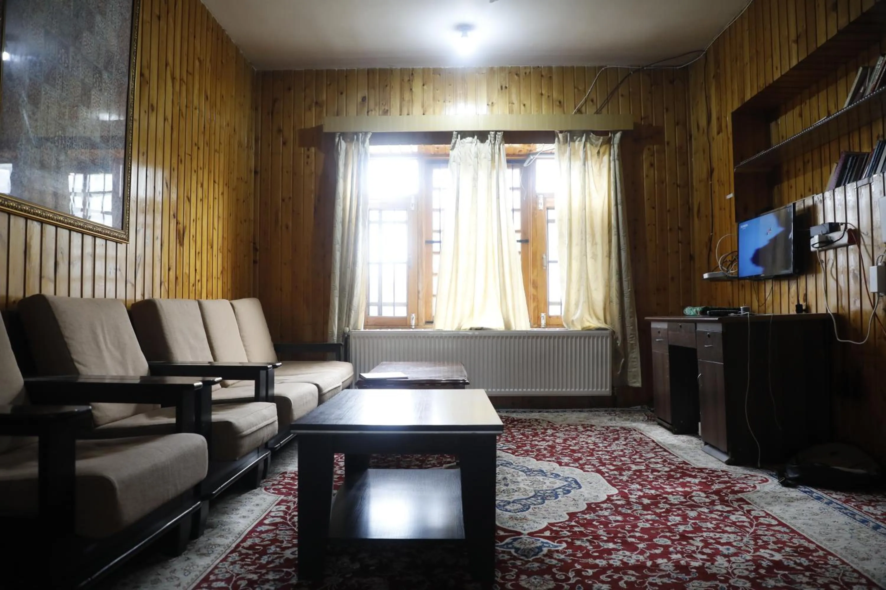 Living room in The Bilt farmhouse