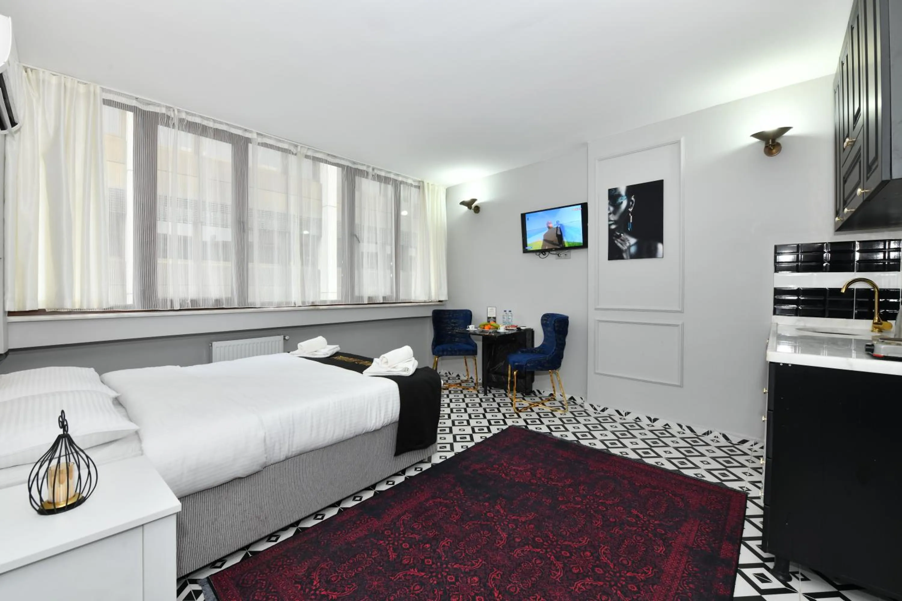 Bed in İstanbul Port Hotel