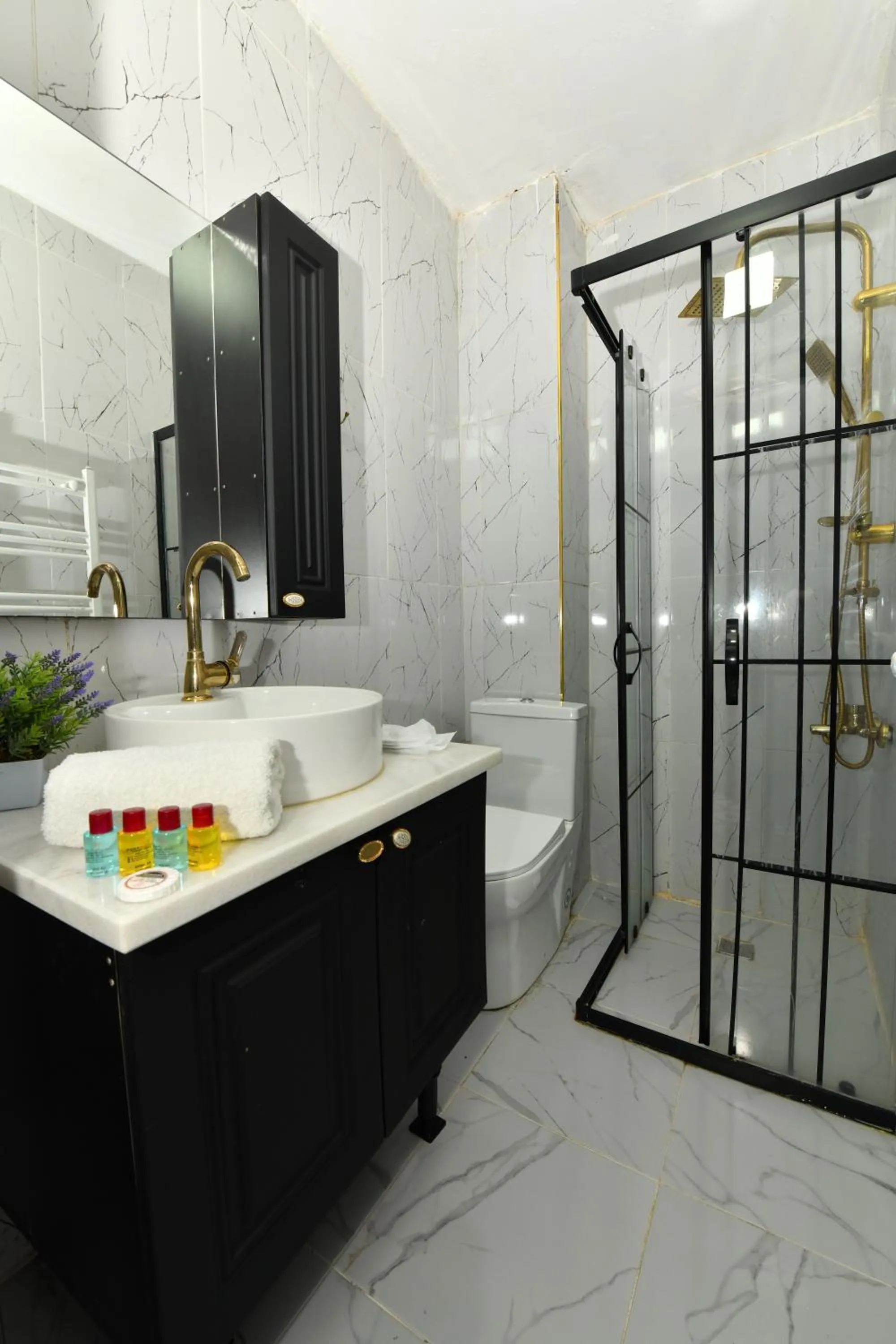 Shower in İstanbul Port Hotel