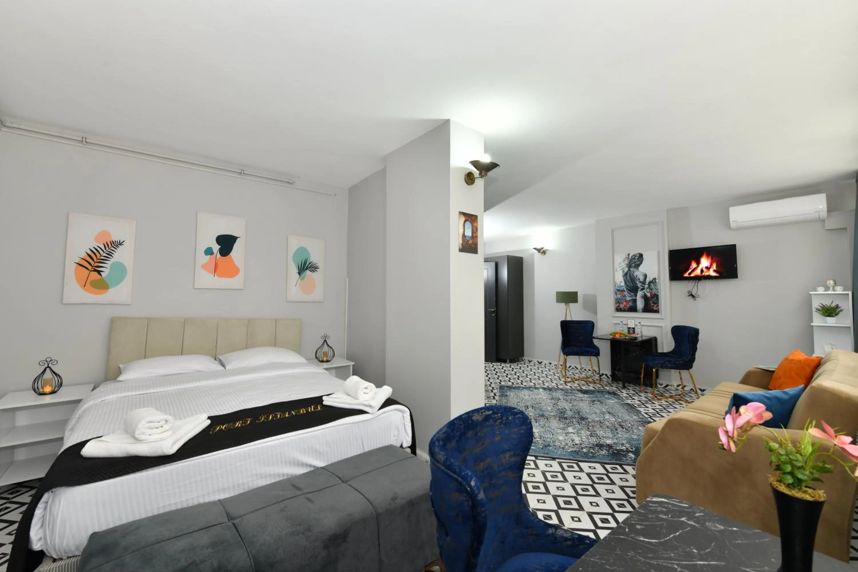 Living room in İstanbul Port Hotel