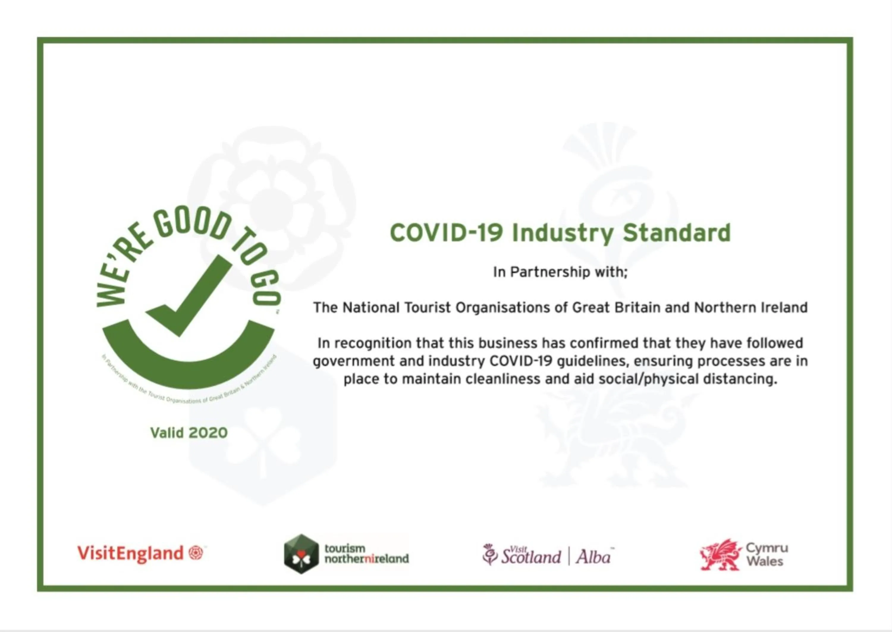 Logo/Certificate/Sign in Holiday Inn Darlington-A1 Scotch Corner by IHG