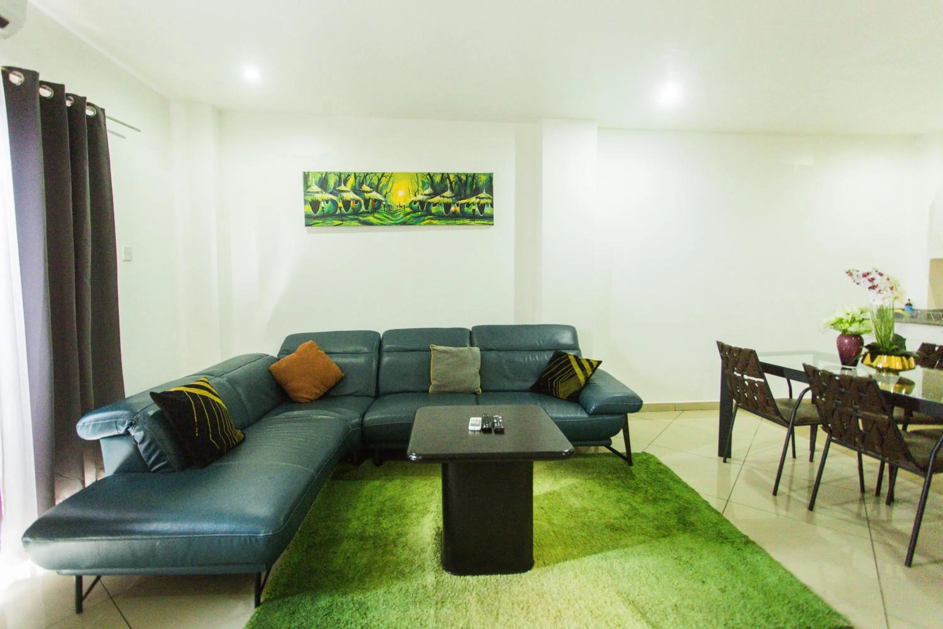 Living room in Accra Luxury Apartments at Clifton Place