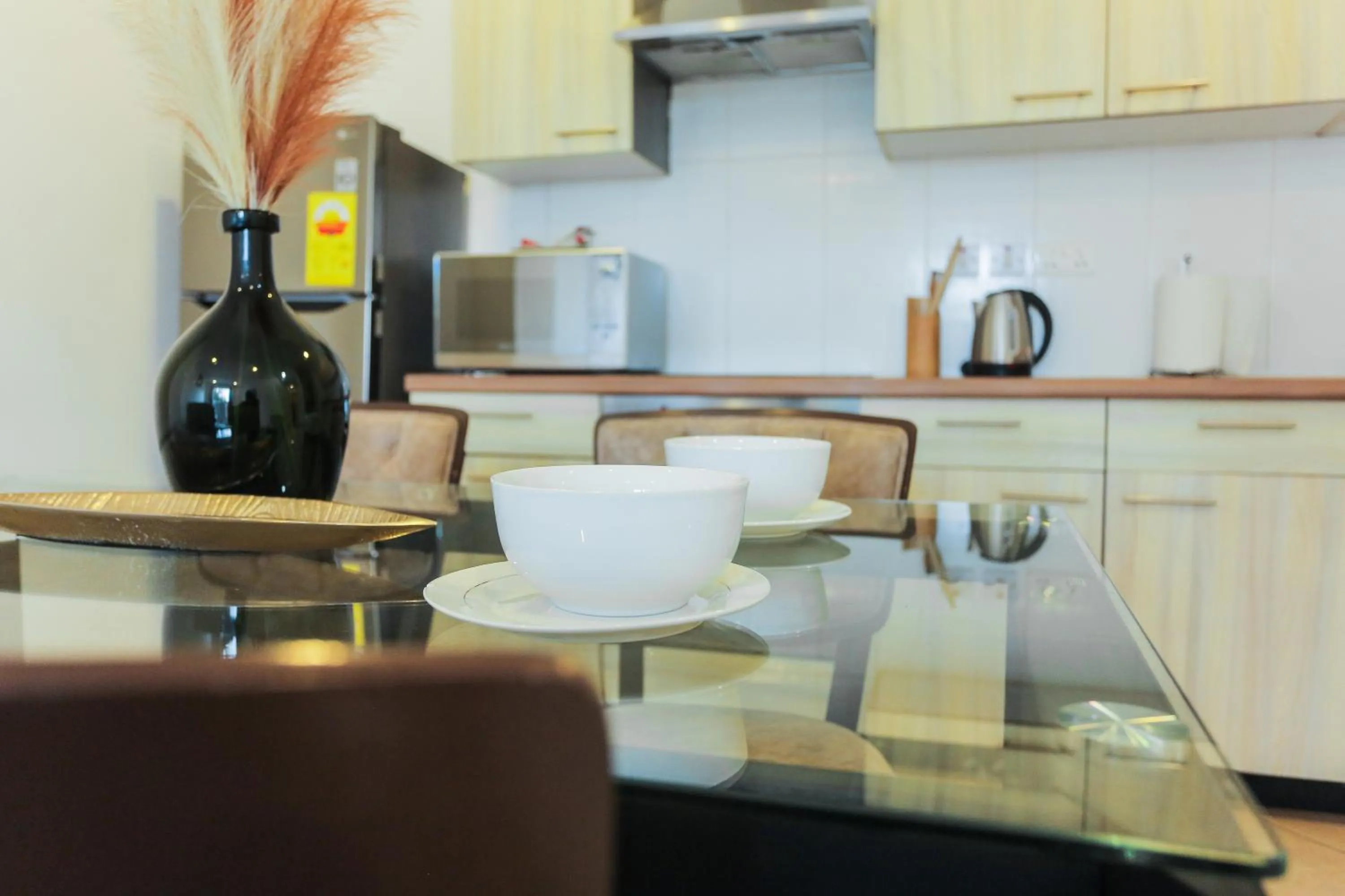 Kitchen or kitchenette in Accra Luxury Apartments at Clifton Place