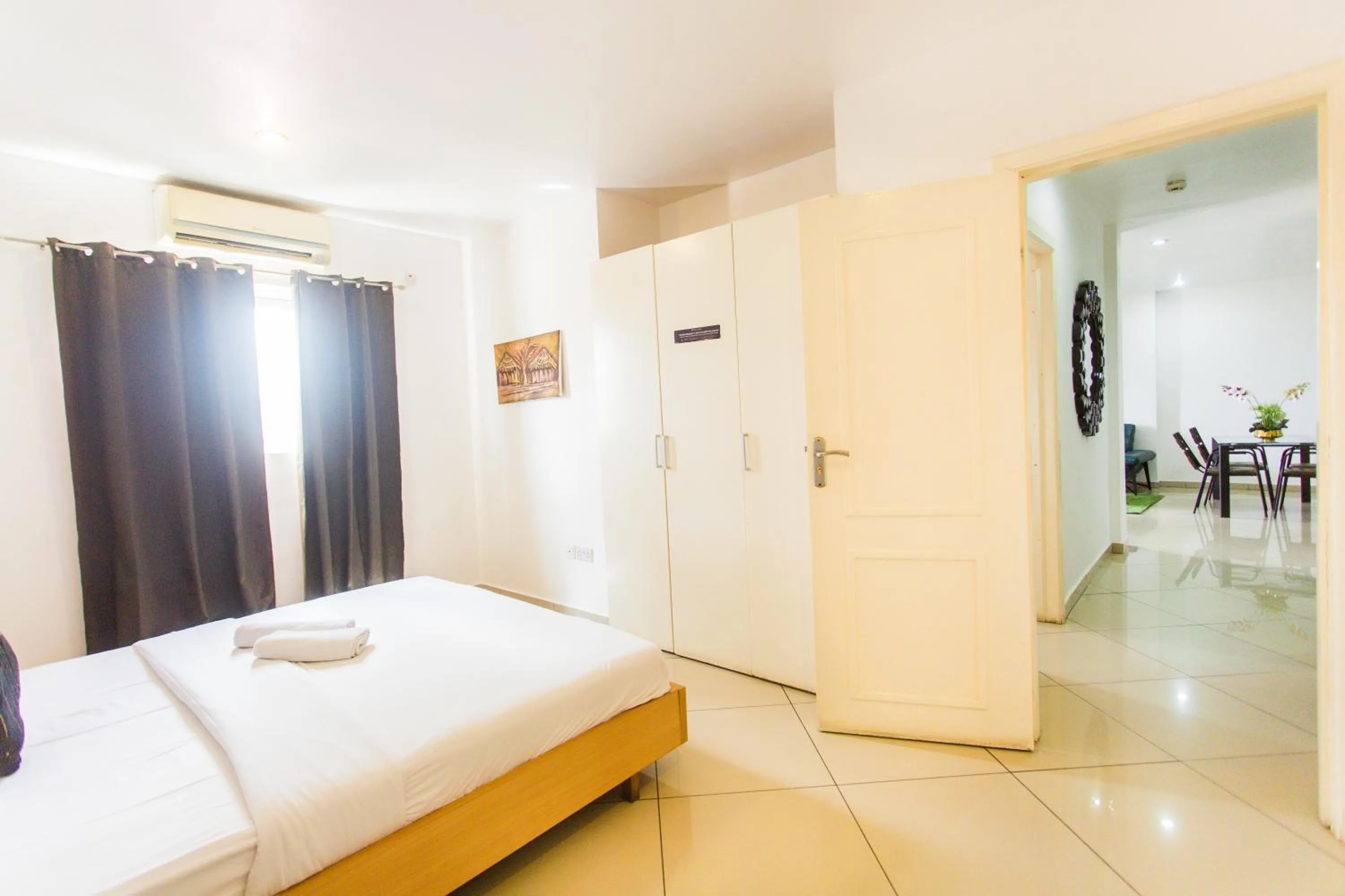 Bedroom, Bed in Accra Luxury Apartments at Clifton Place