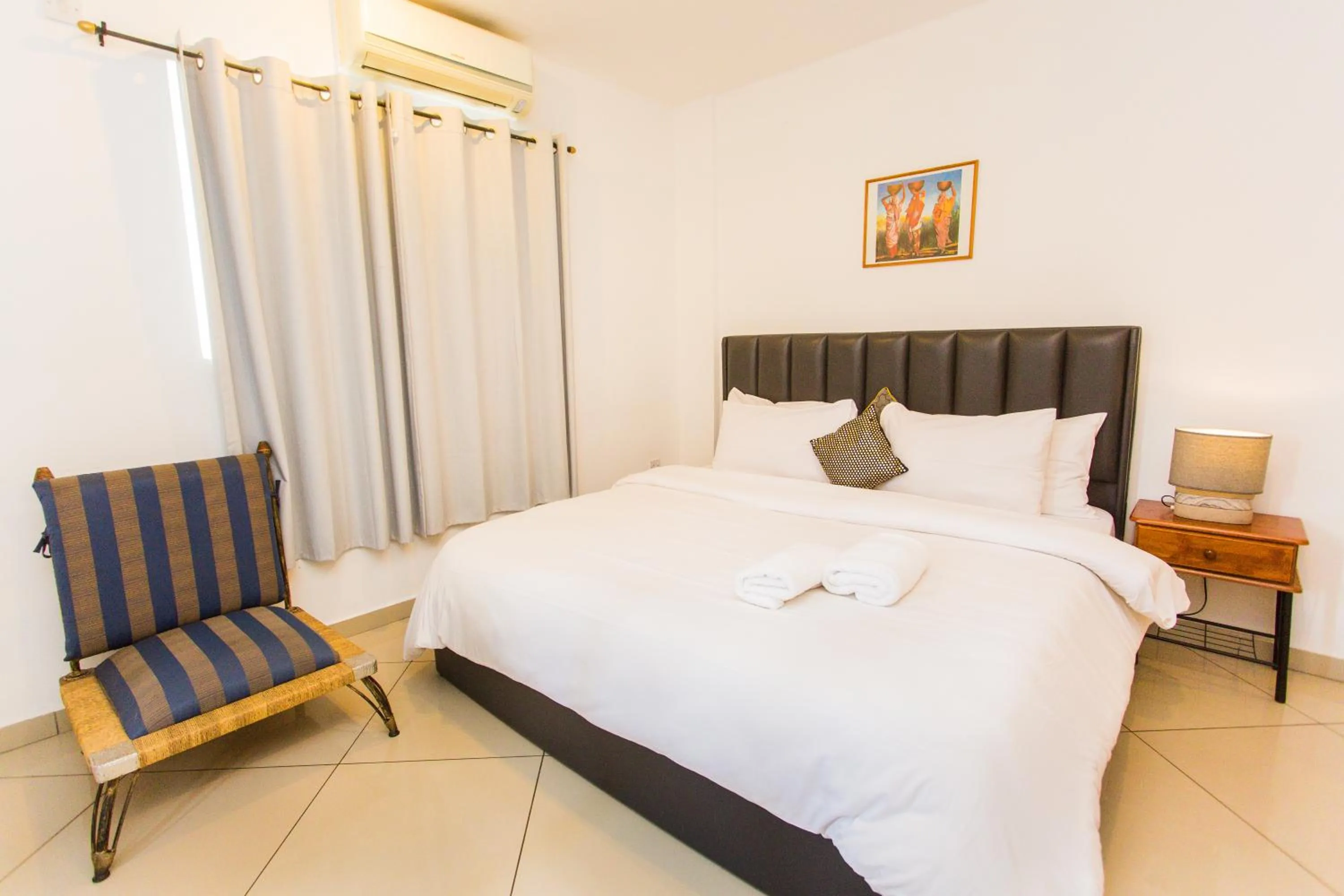 Bedroom, Bed in Accra Luxury Apartments at Clifton Place
