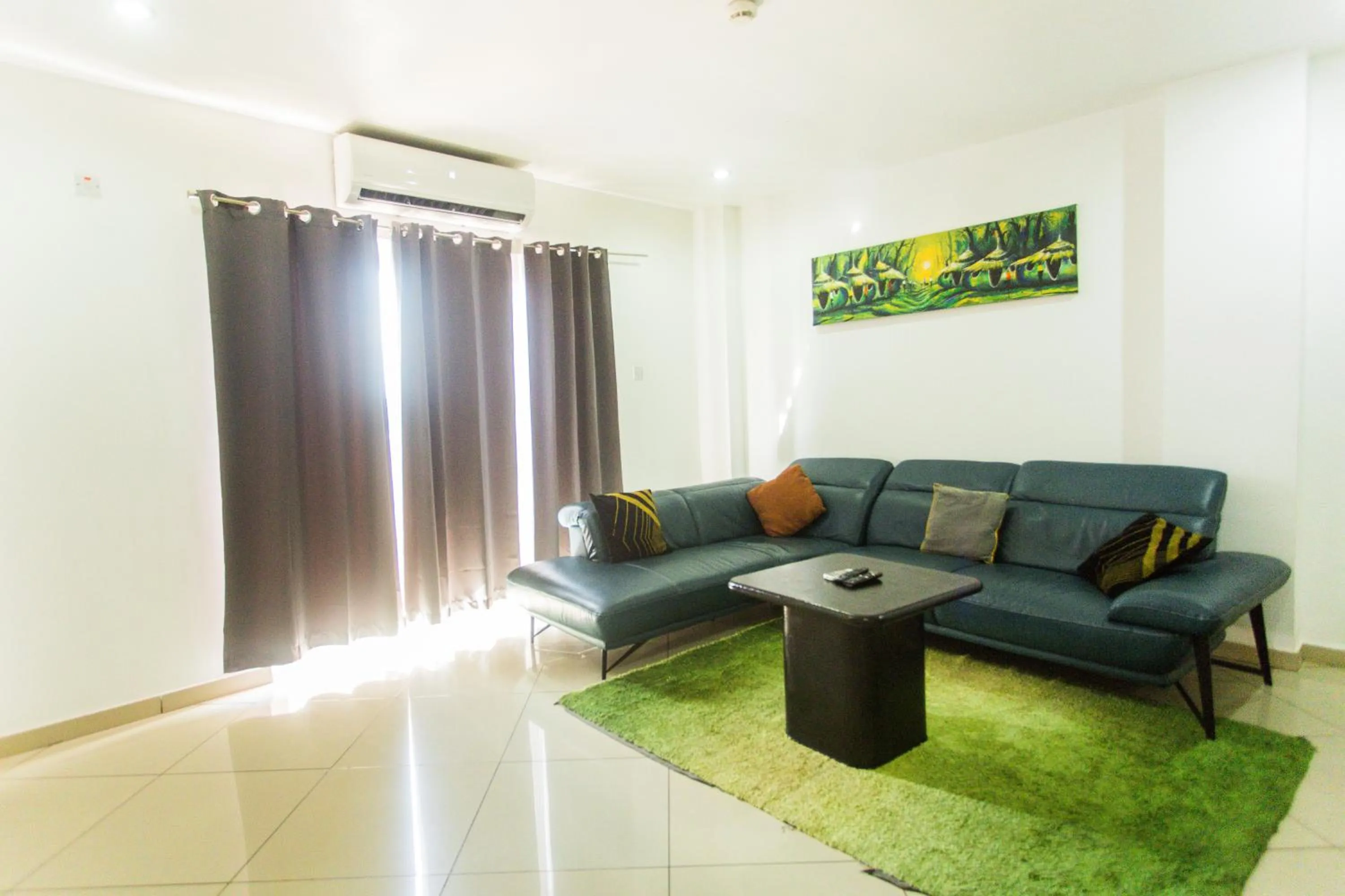 Seating area in Accra Luxury Apartments at Clifton Place