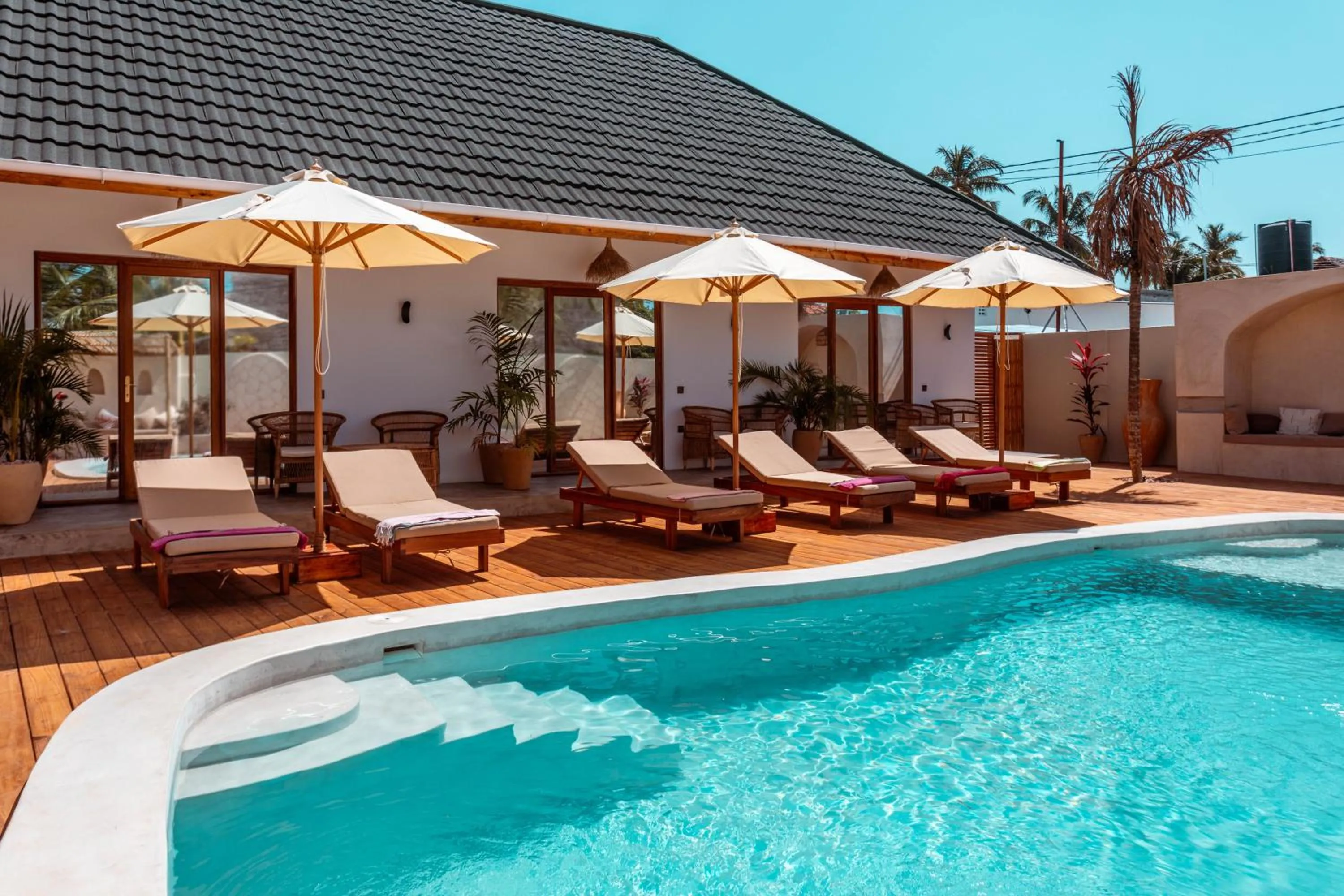 Patio in Casa Ananda Boutique Hotel