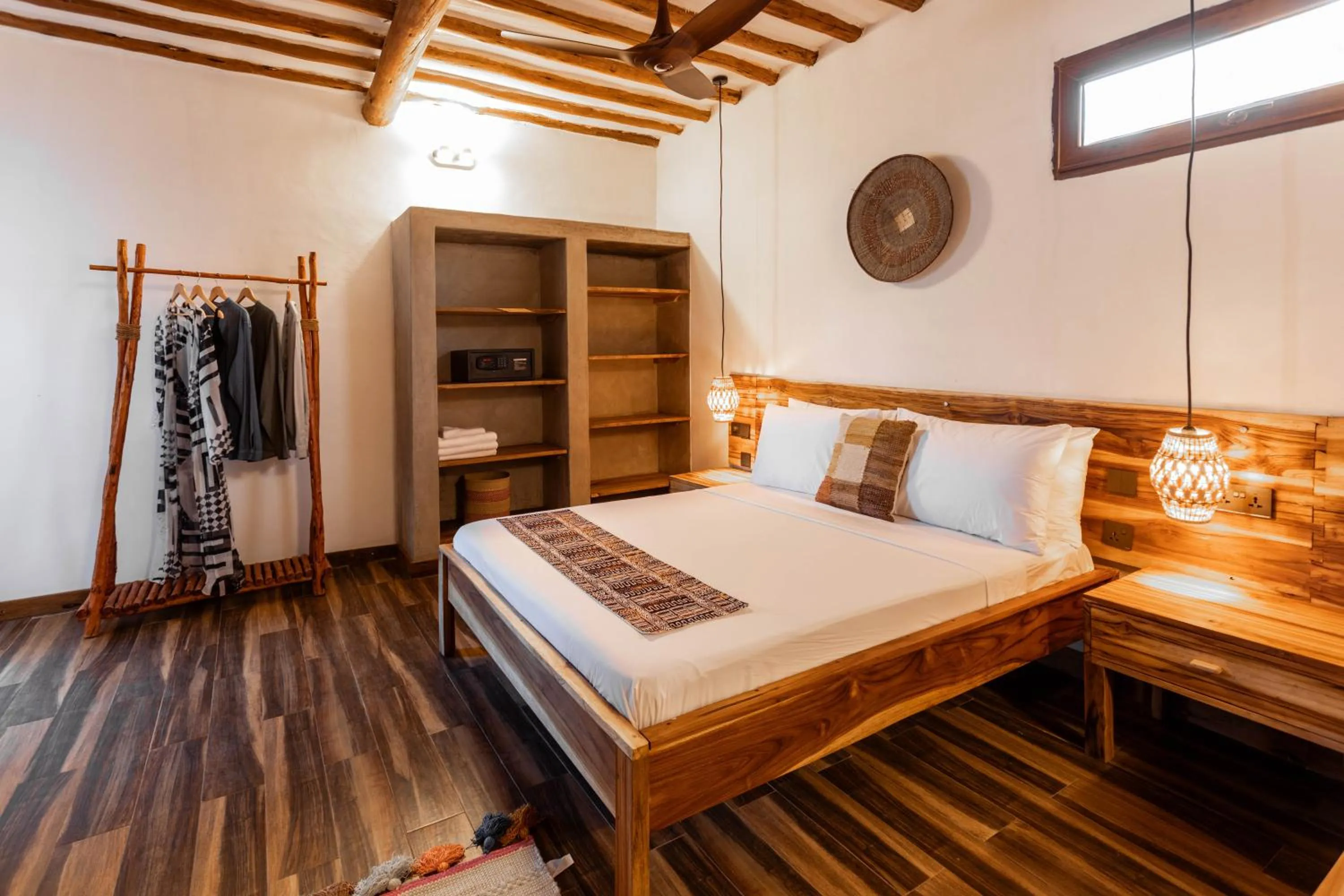 Bed in Casa Ananda Boutique Hotel