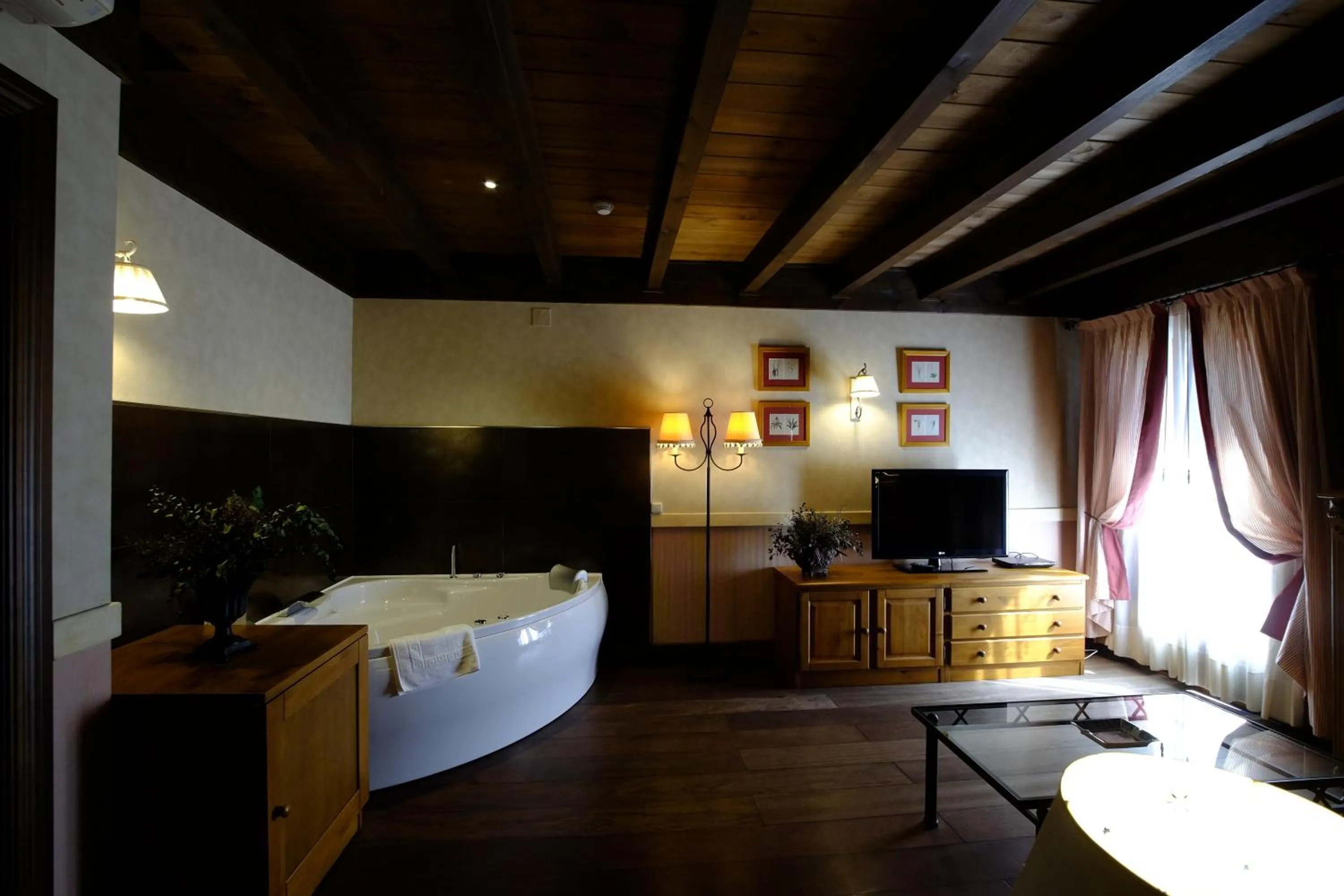 Living room in Hotel Pradas Ordesa