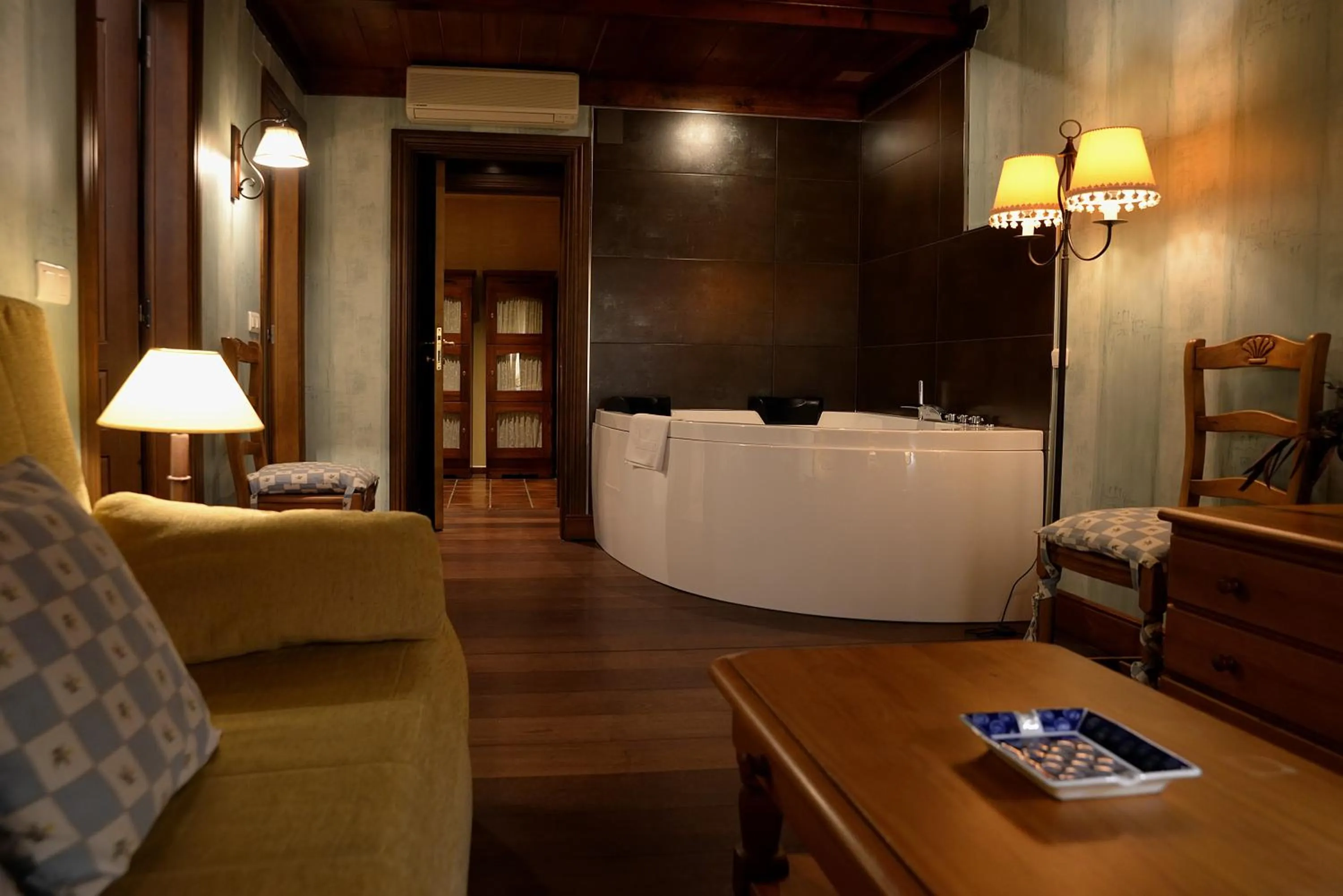 Living room in Hotel Pradas Ordesa