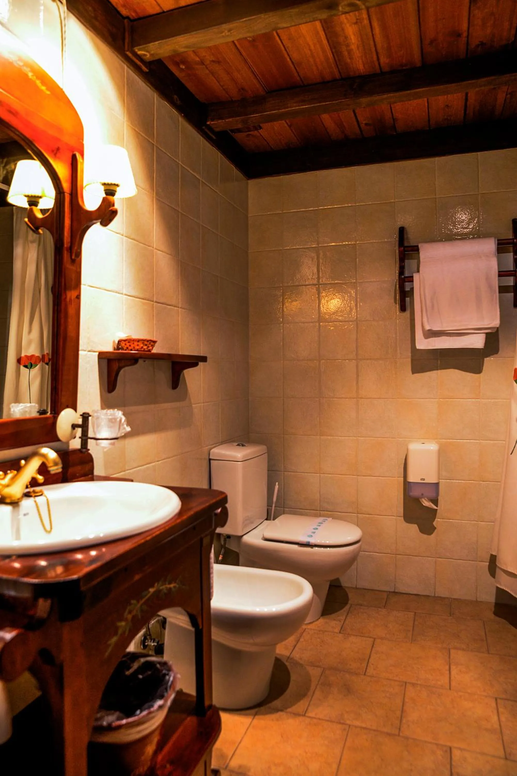 Bathroom in Hotel Pradas Ordesa