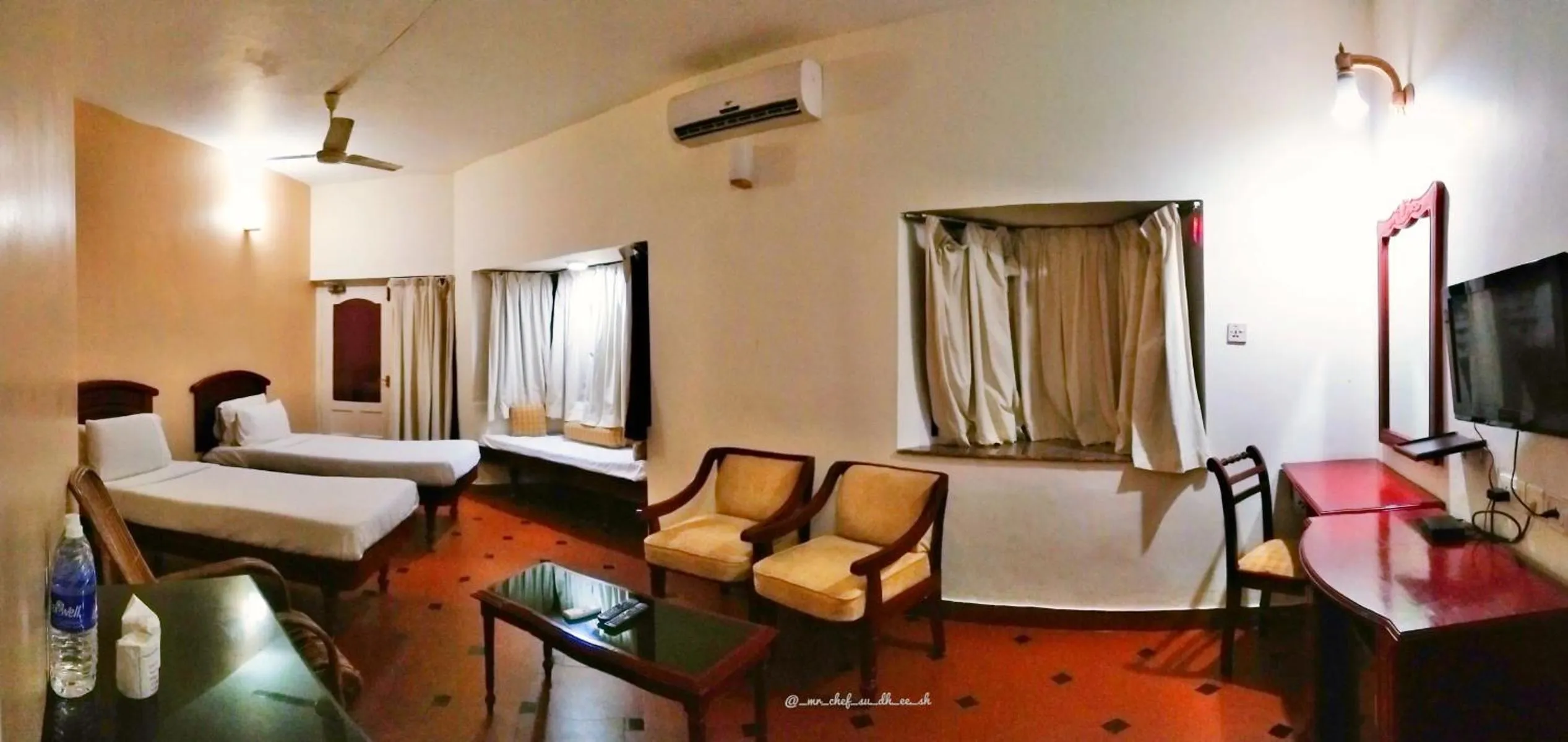 Bed in Kairali Heritage Resort