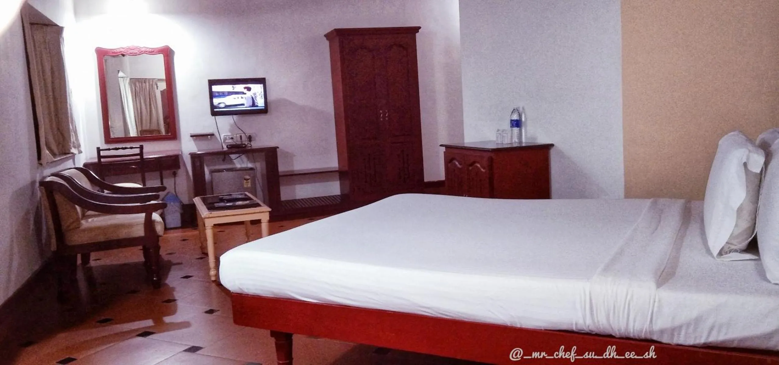 Bed in Kairali Heritage Resort
