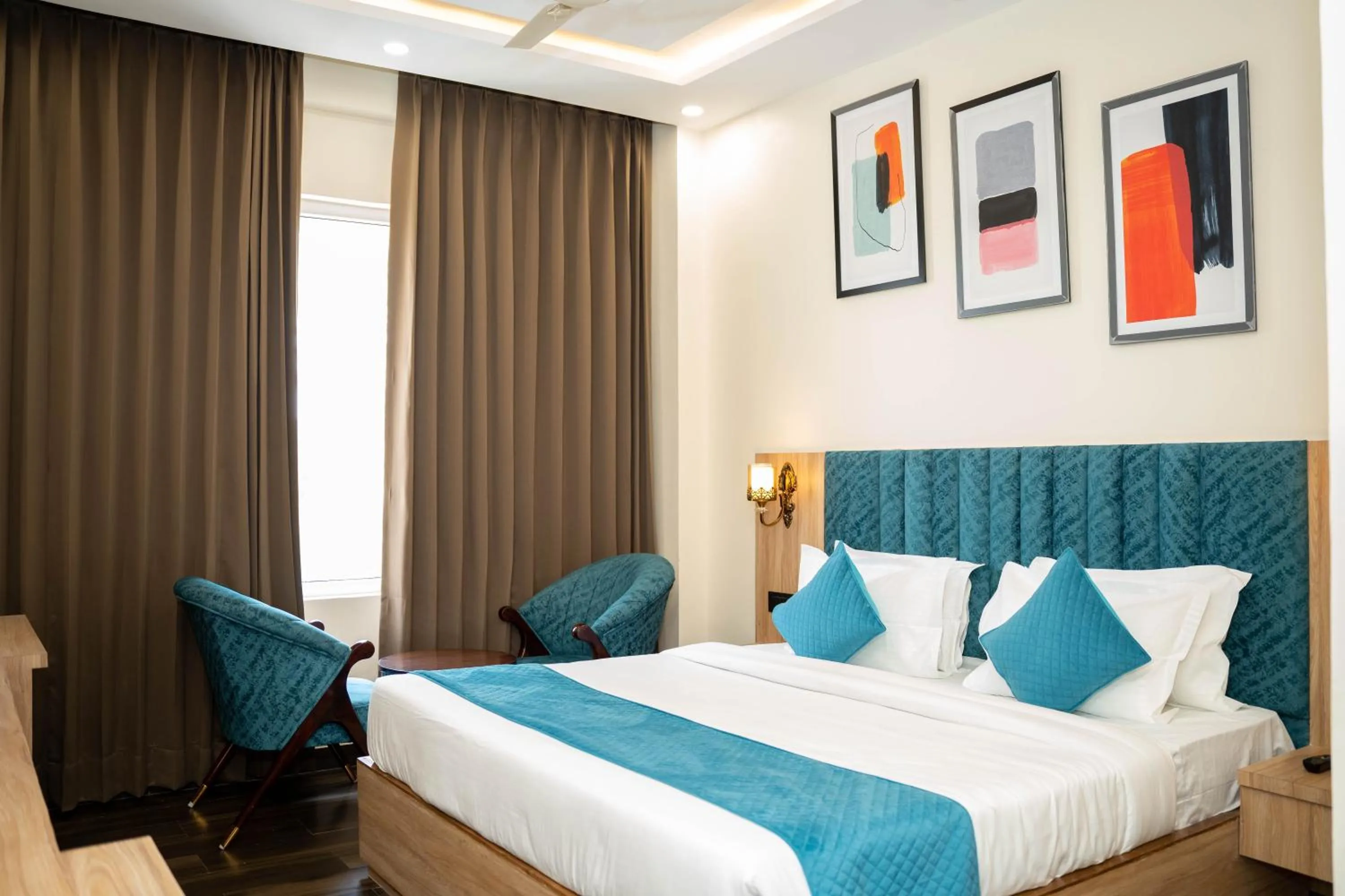 Bed in Hotel W Grand - A Boutique Hotel