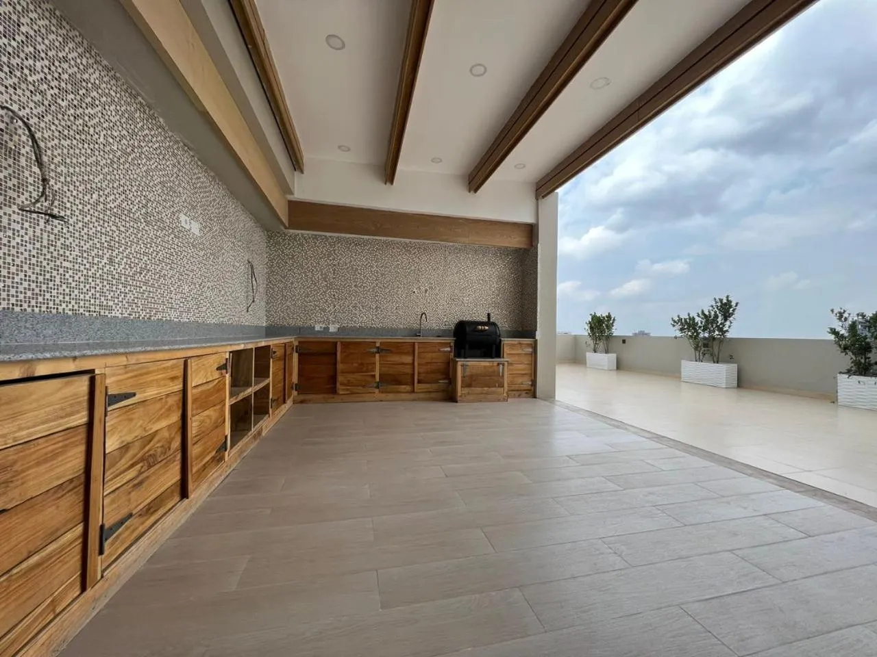 Balcony/Terrace in Addis Ville Hotel Apartment