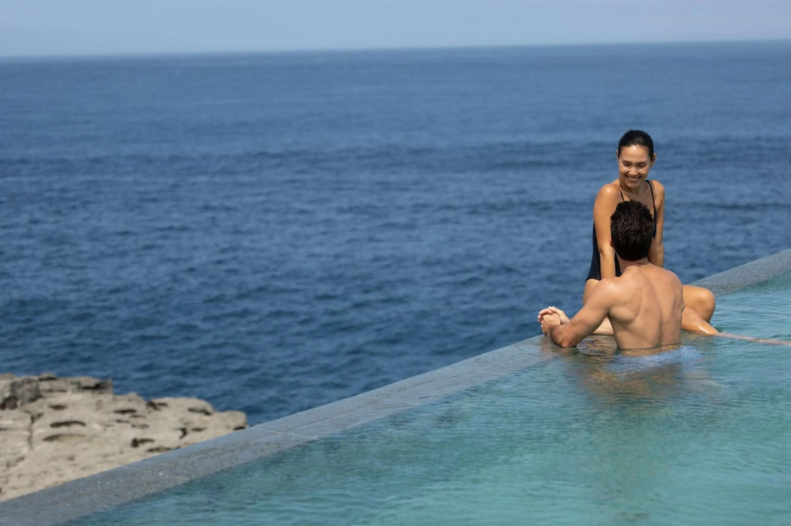 Swimming pool in ARNA Suites and Ocean Lounge