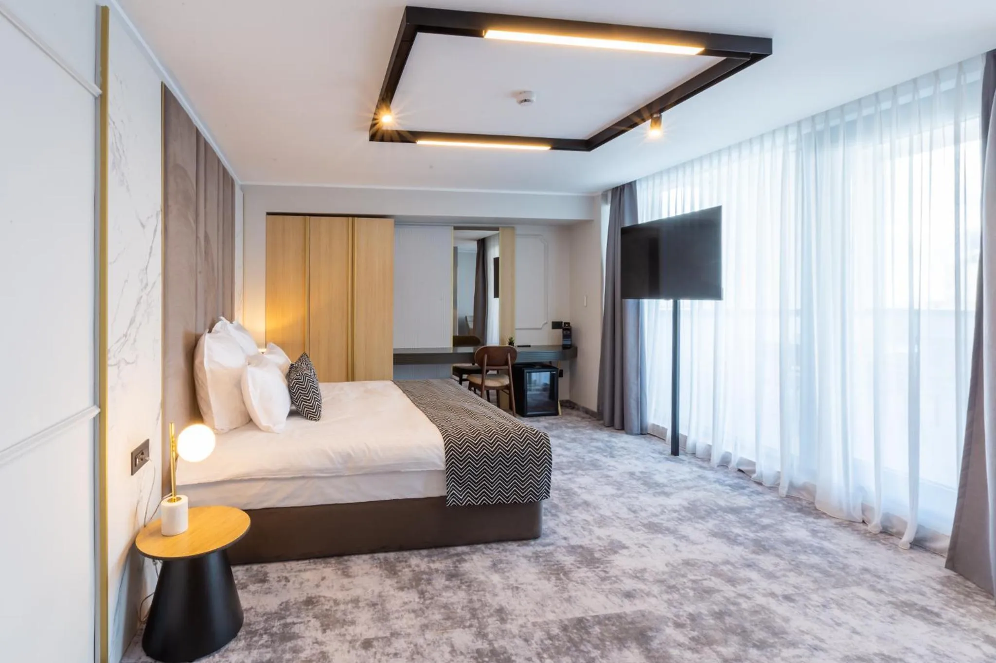 Bed in Hotel Lupa by Bueno