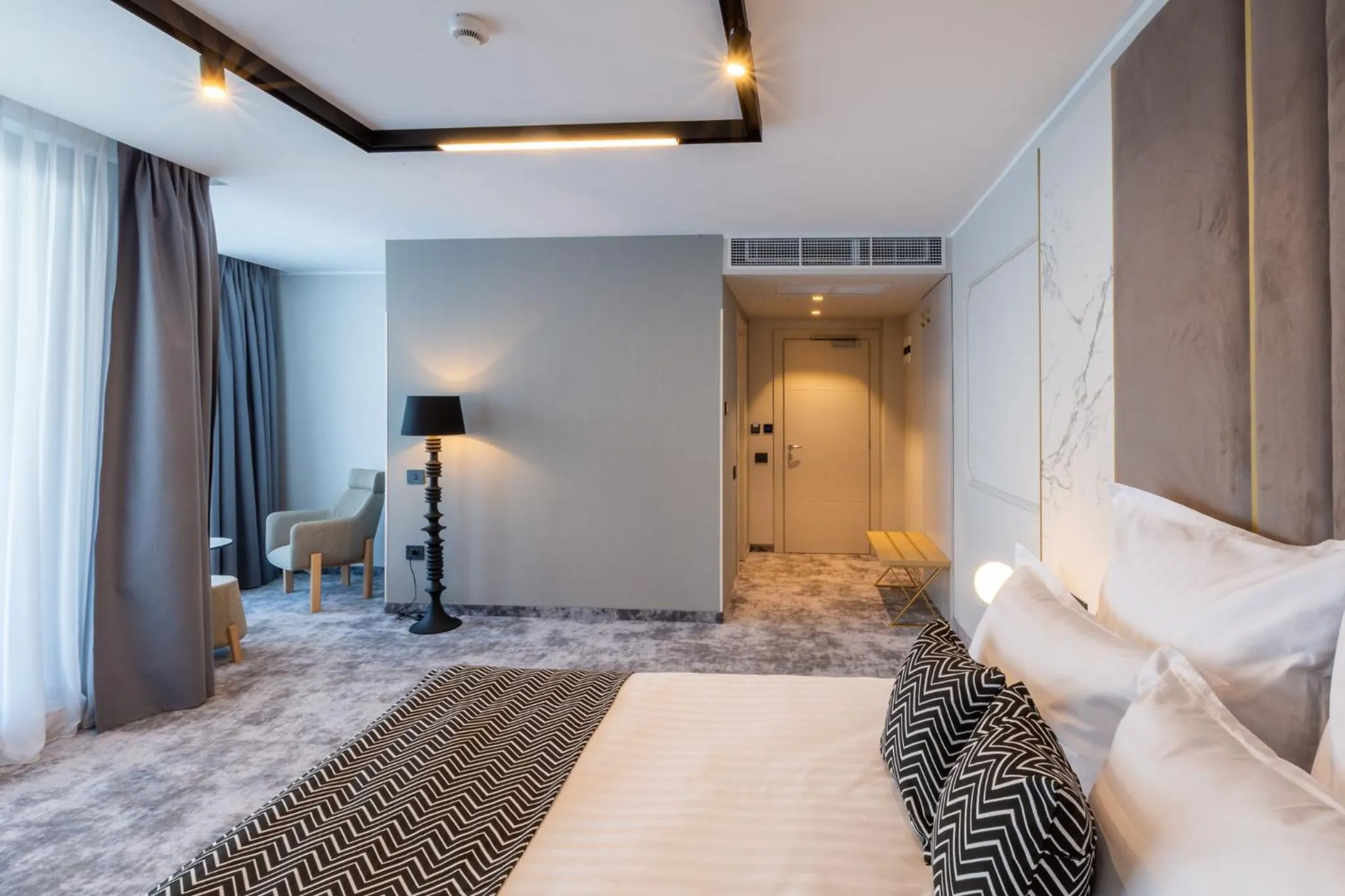 Bed in Hotel Lupa by Bueno