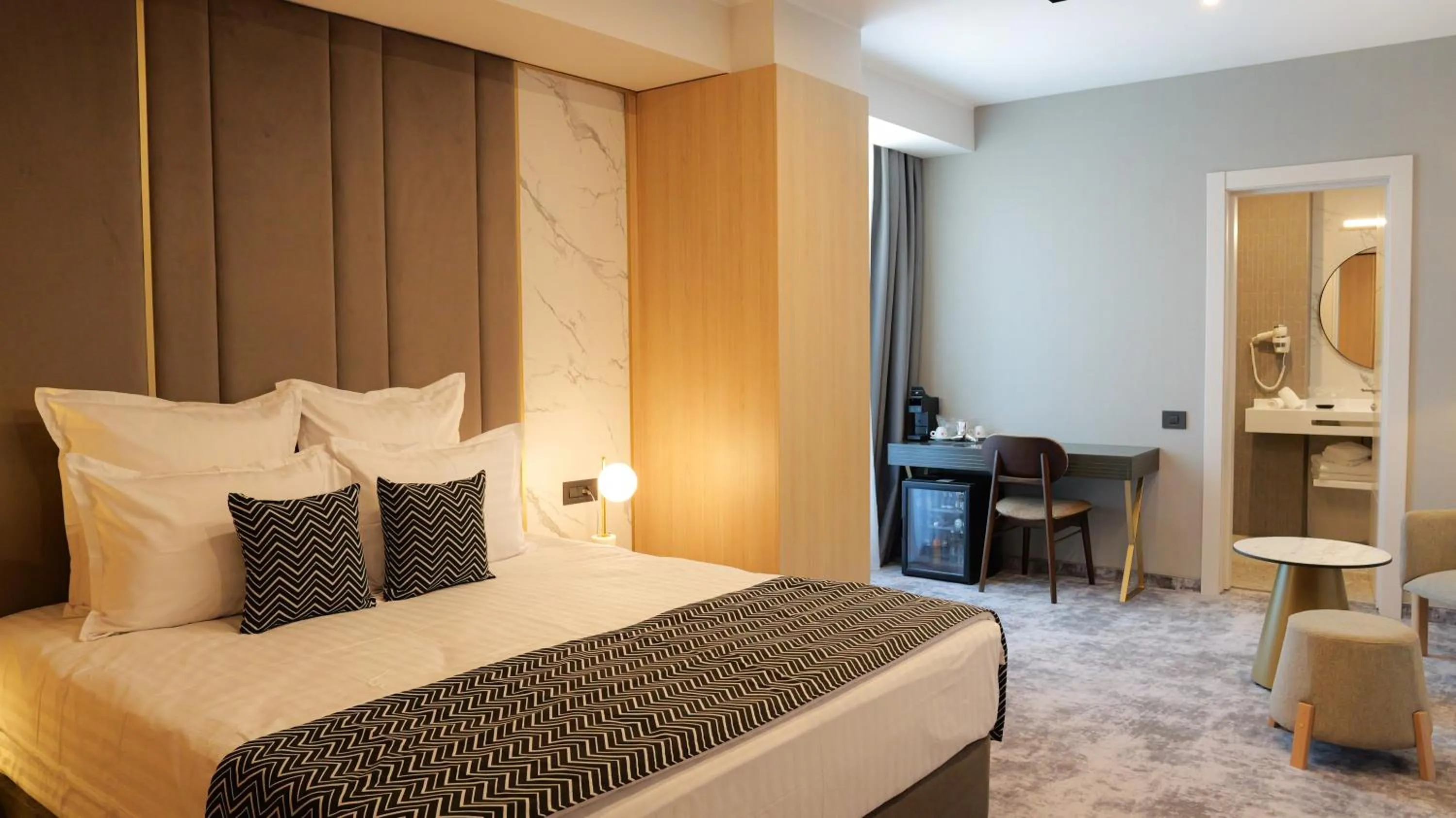 Bed in Hotel Lupa by Bueno