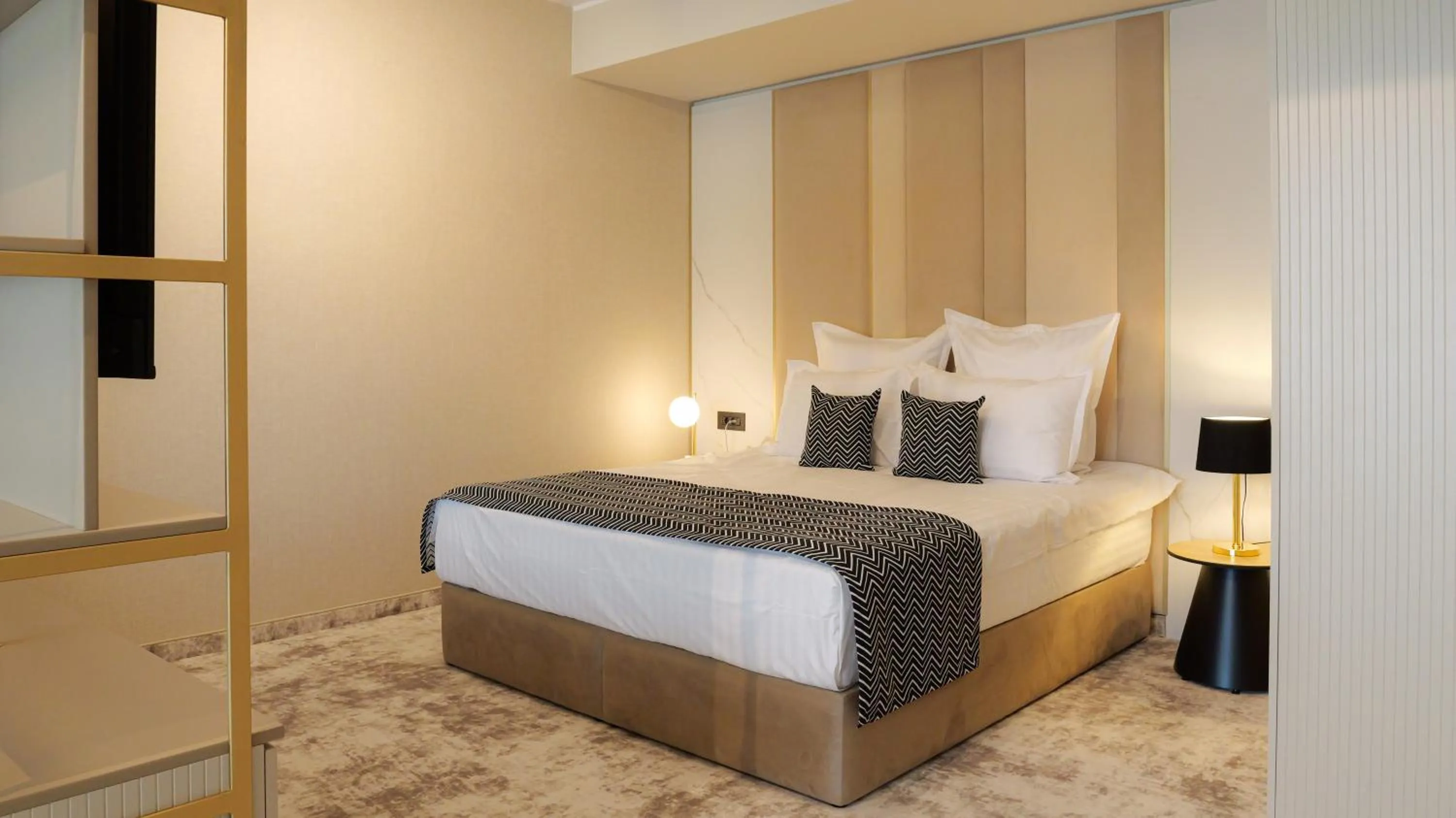 Bed in Hotel Lupa by Bueno