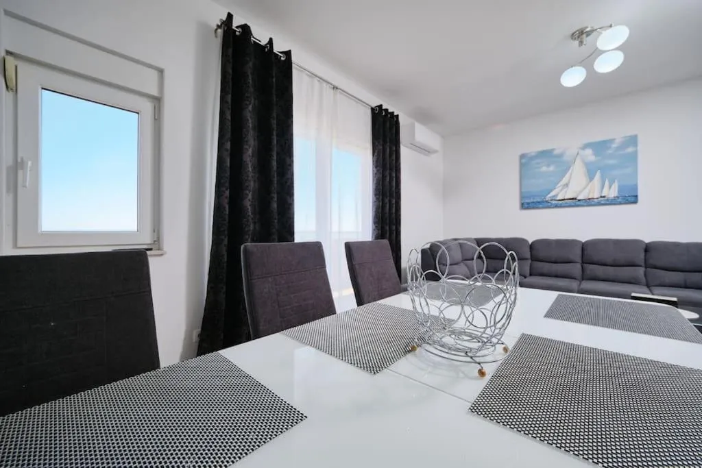 Seating area in Villa Radun near Split