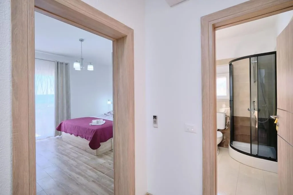Bedroom, Bed in Villa Radun near Split
