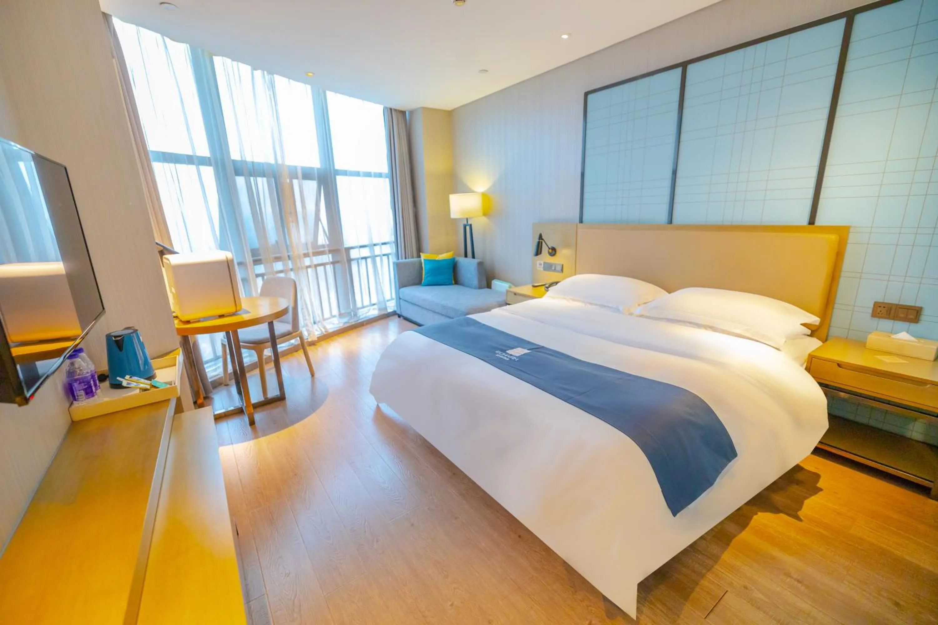 Photo of the whole room in Echarm Hotel Qingyuan Shunying Guangbai Branch