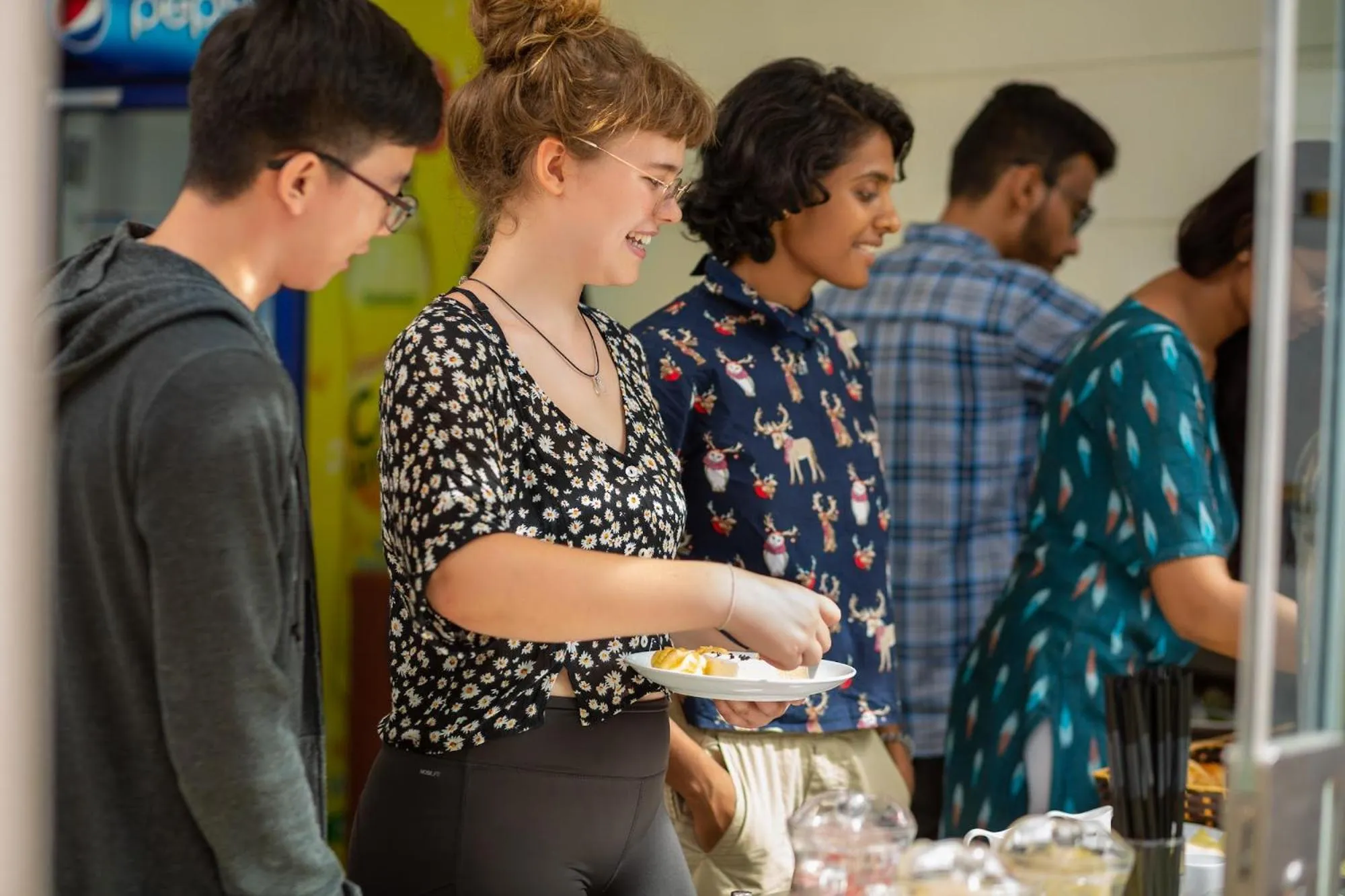 group of guests in Sapa Praha Hotel