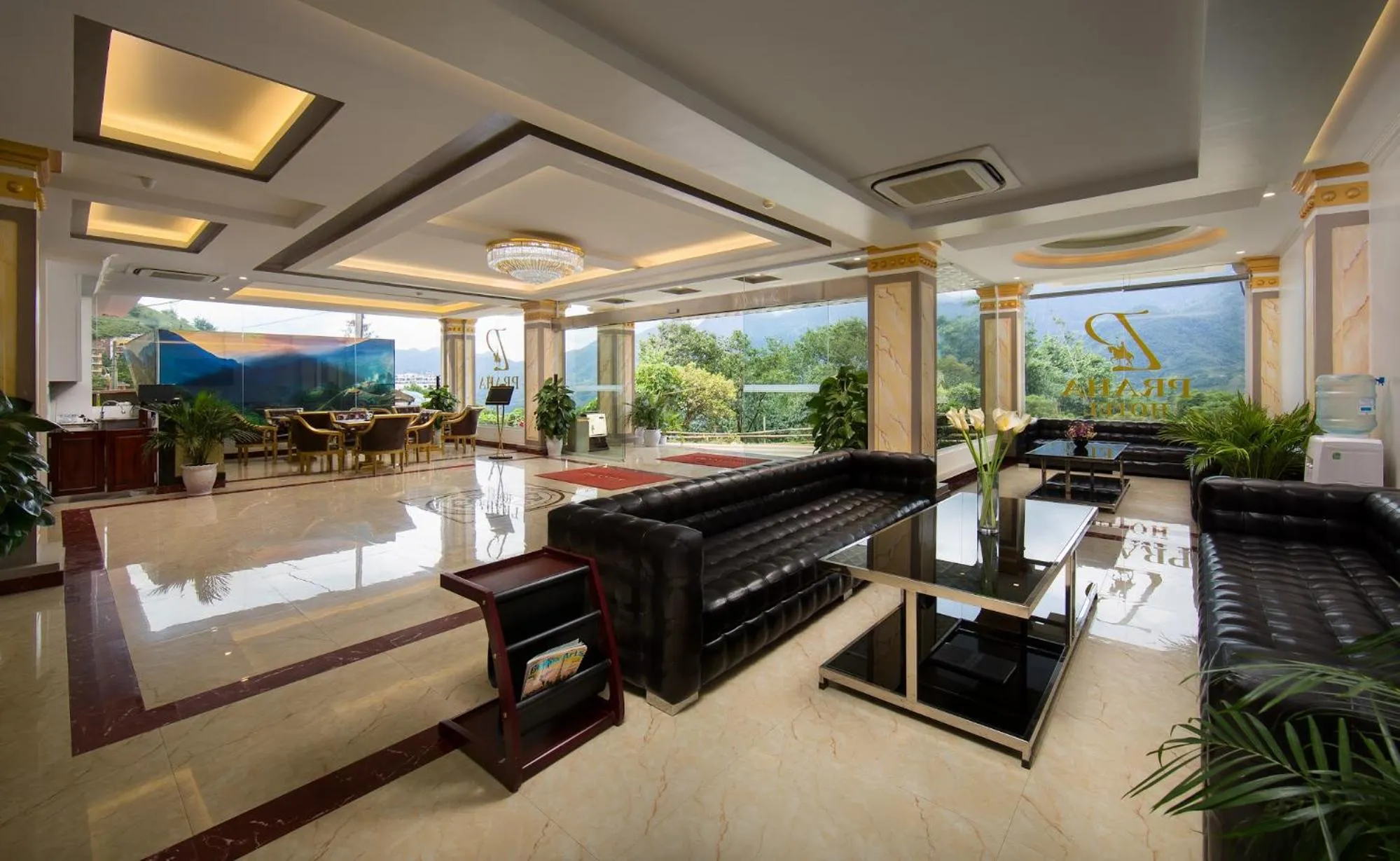 Living room in Sapa Praha Hotel