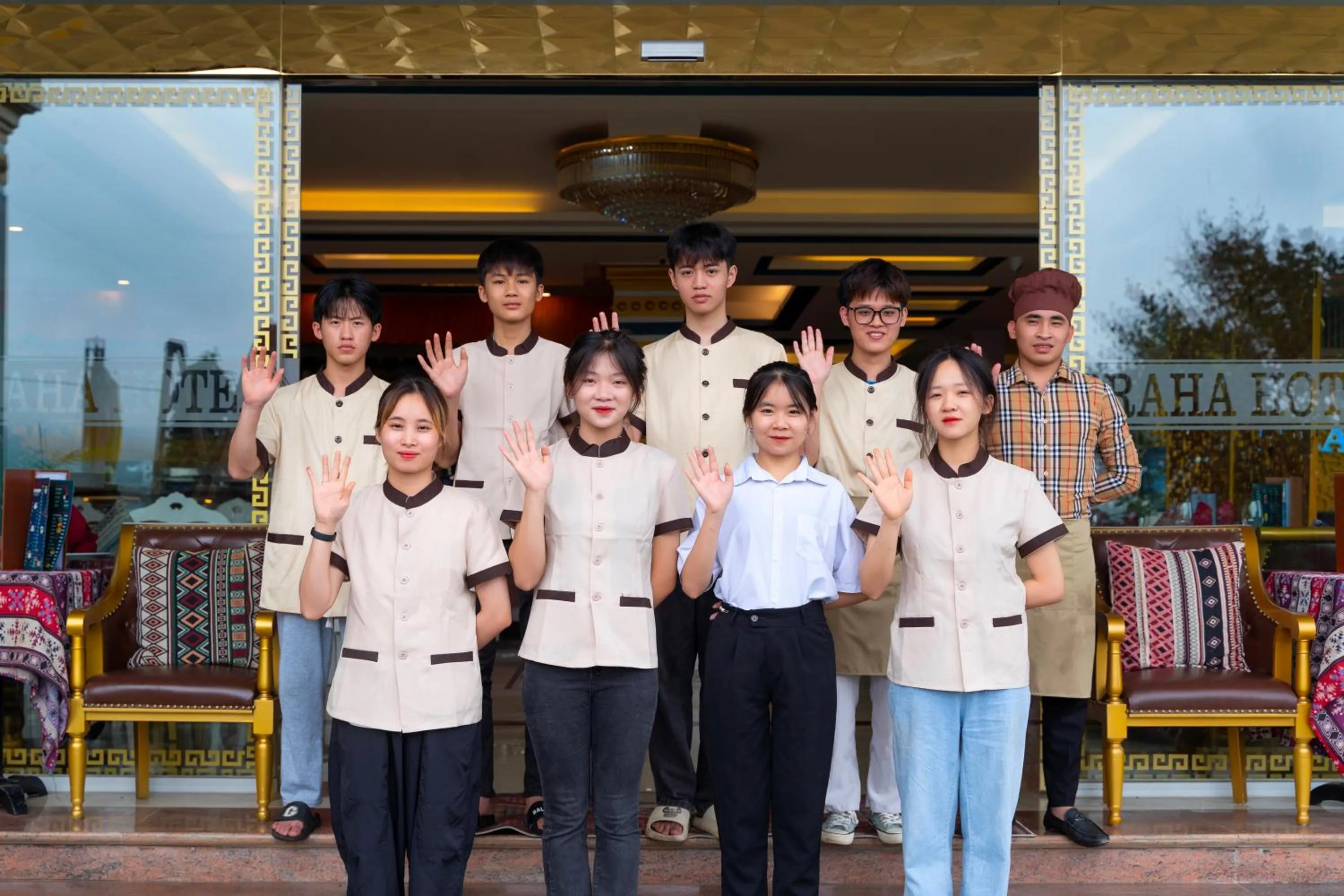 Staff in Sapa Praha Hotel