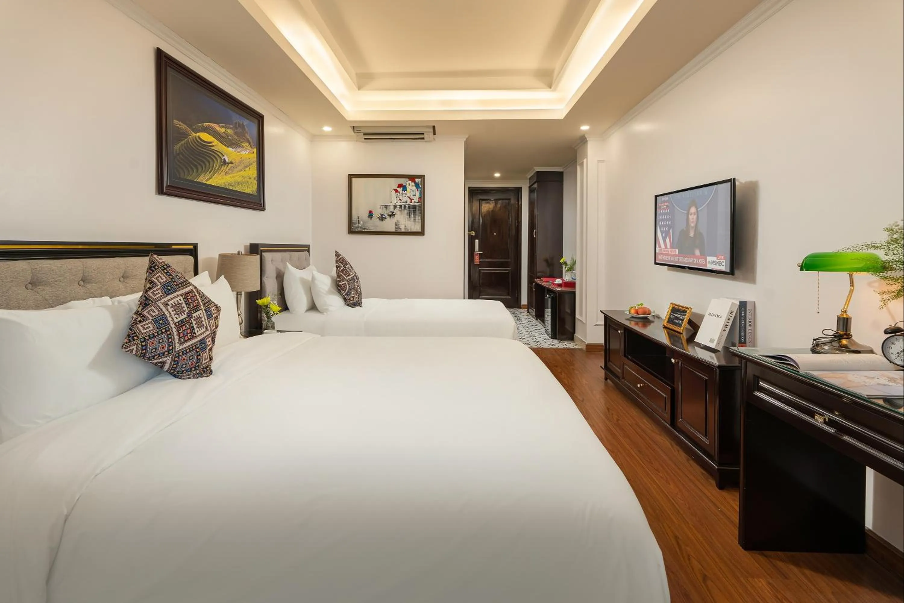 Bed in Sapa Praha Hotel