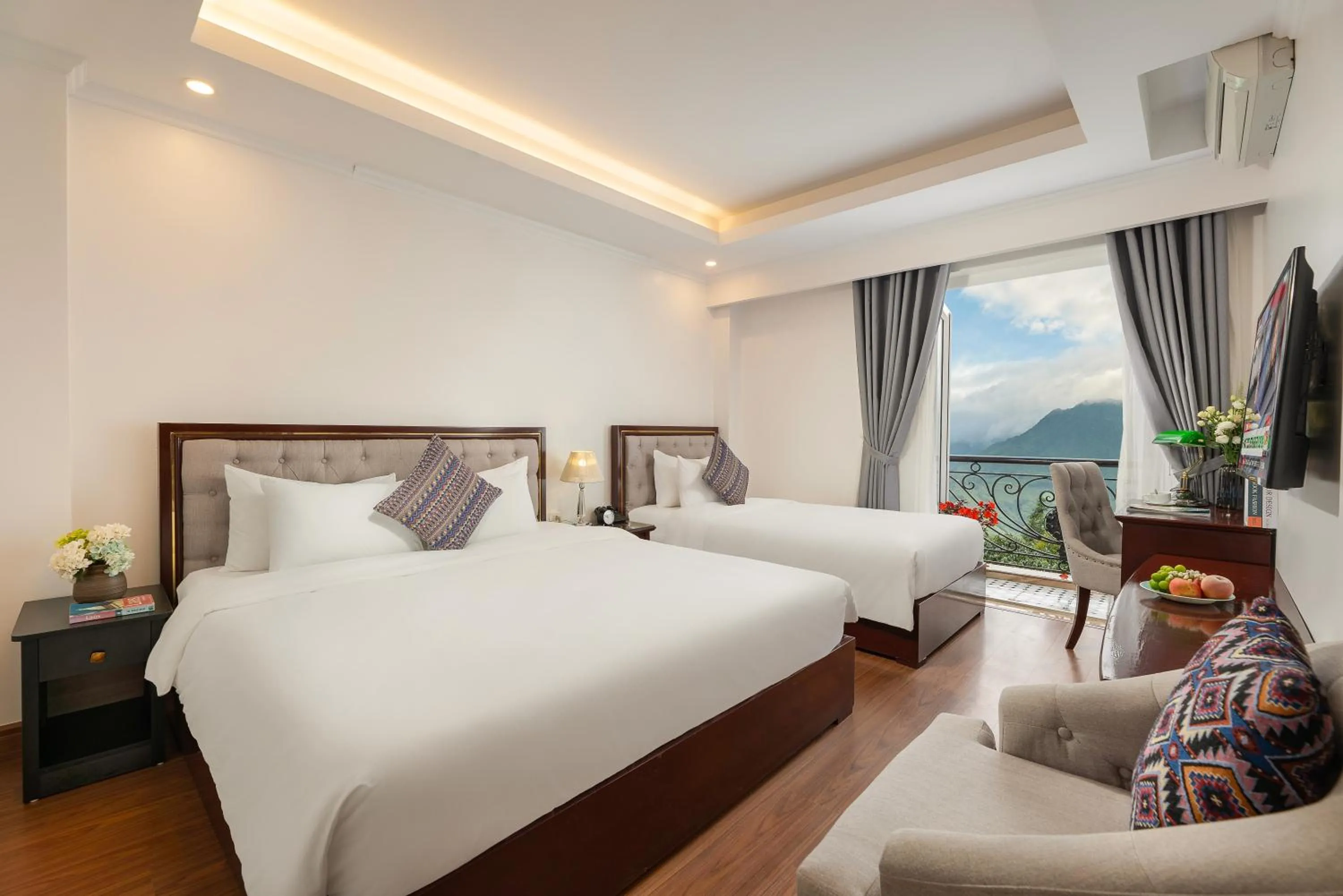 Bed in Sapa Praha Hotel