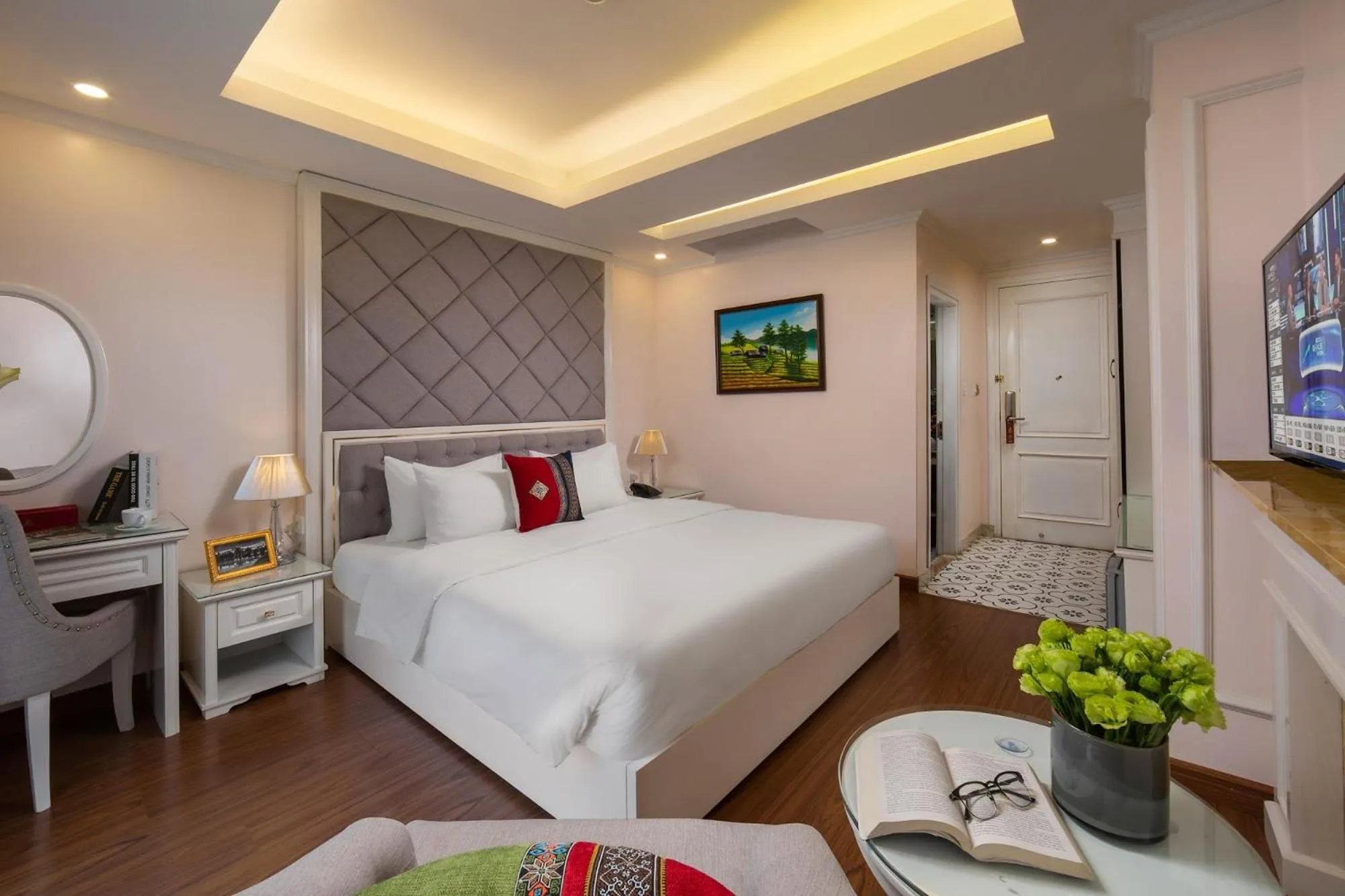 Bed in Sapa Praha Hotel