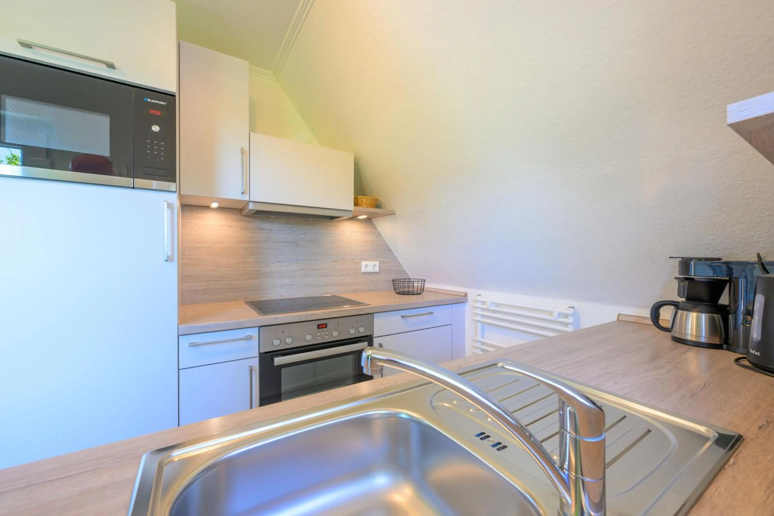 Kitchen or kitchenette in Ferienhof Harrsen