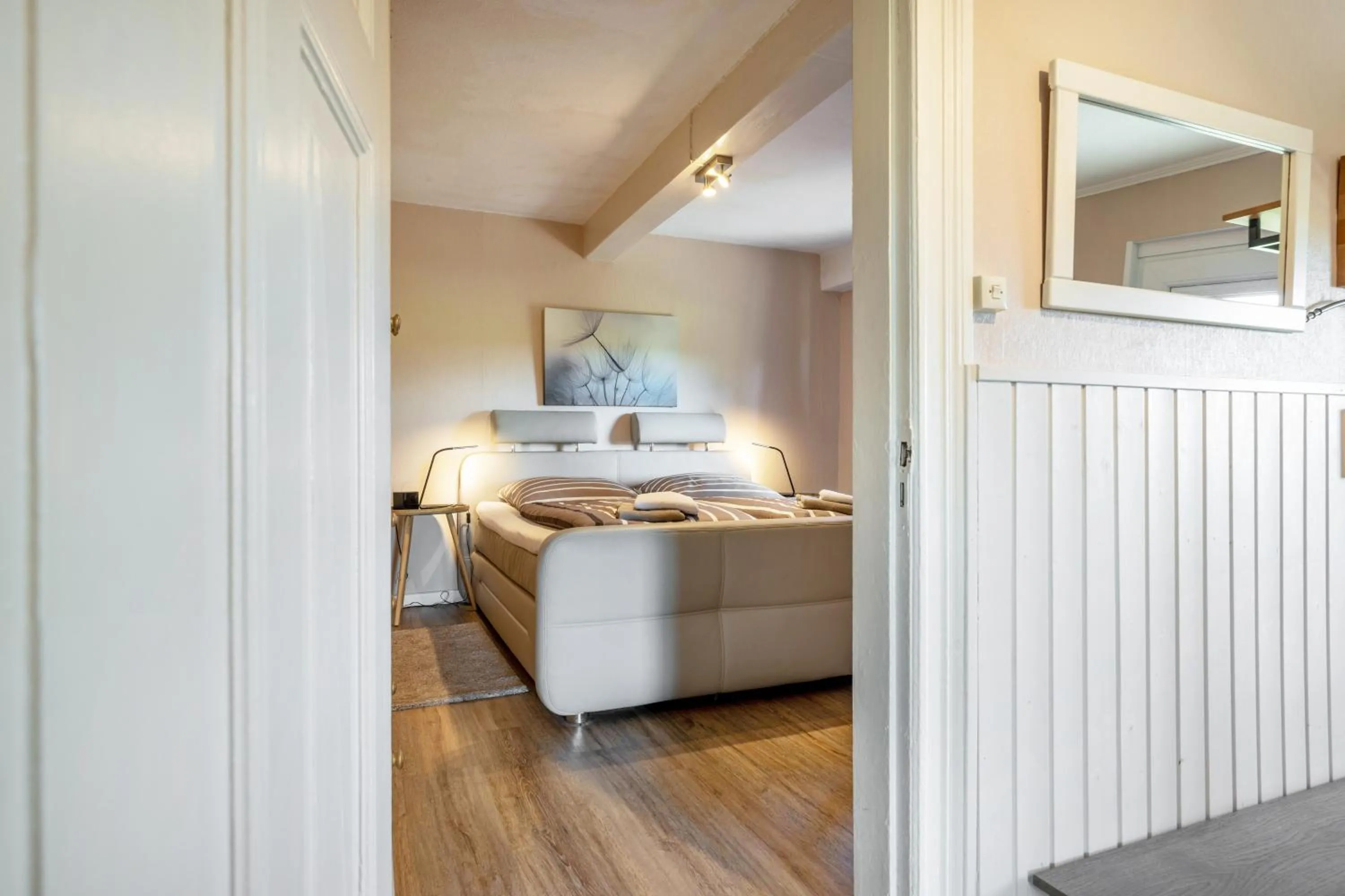 Living room, Bed in Ferienhof Harrsen