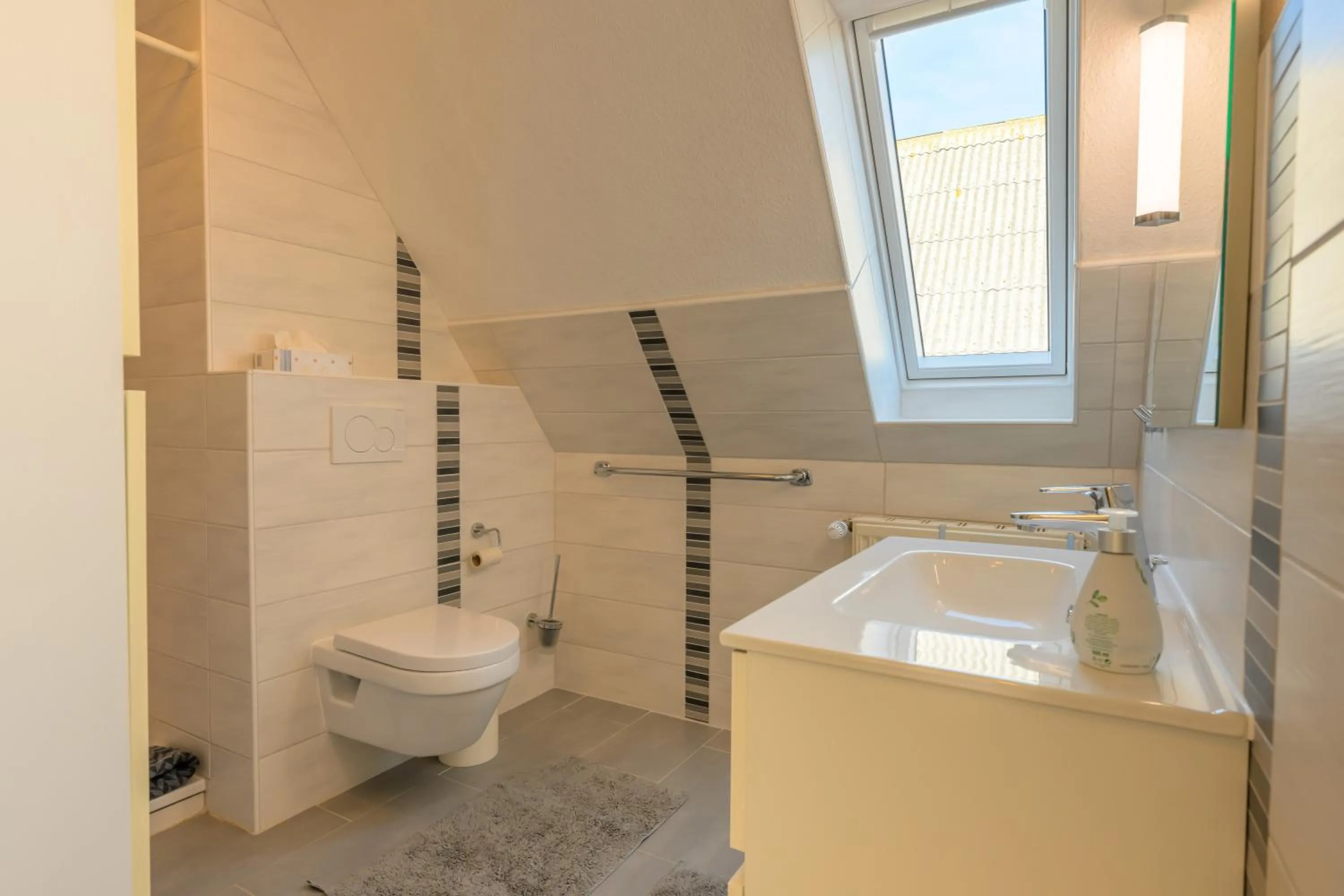 Bathroom in Ferienhof Harrsen