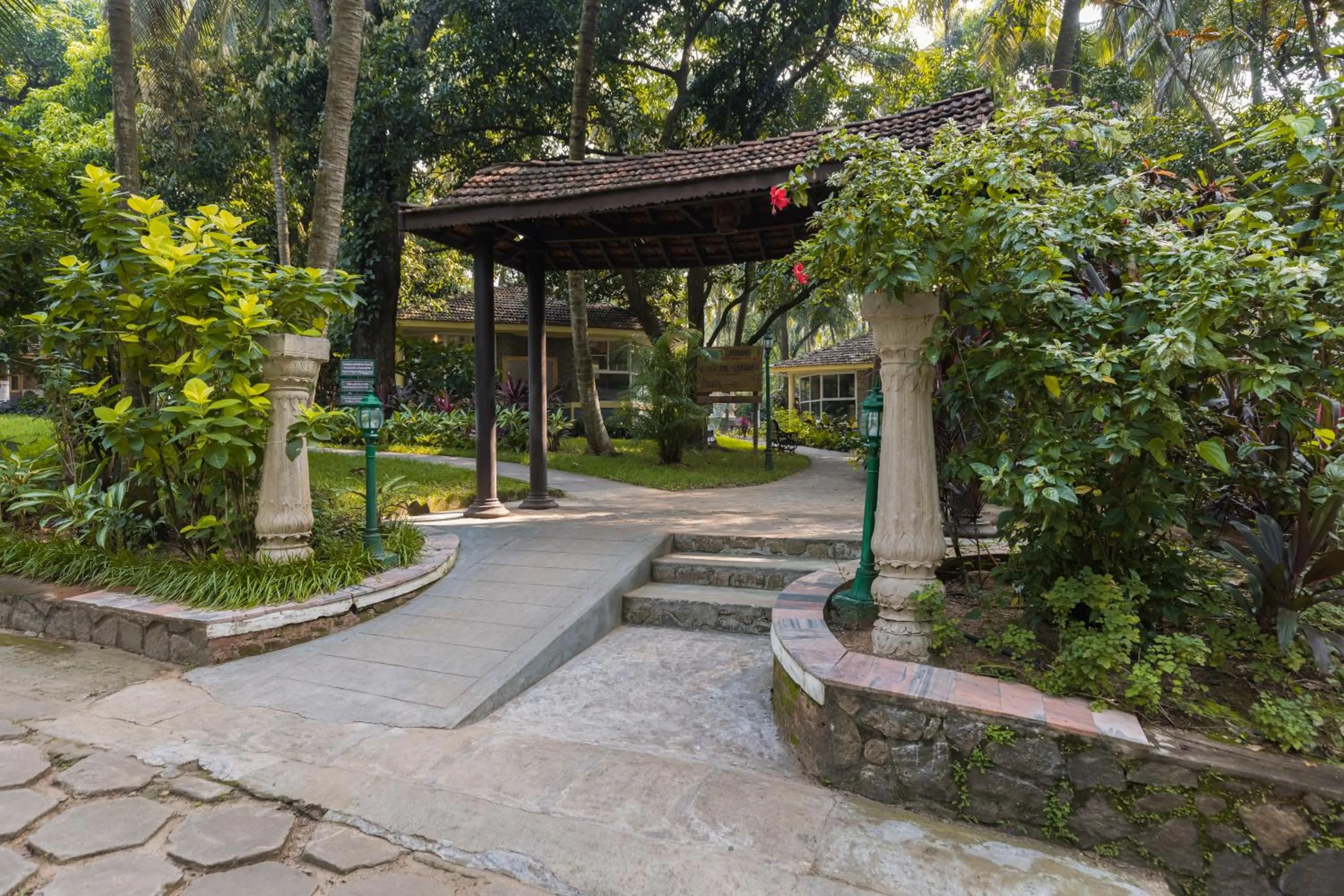 Garden in Kairali - The Ayurvedic Healing Village