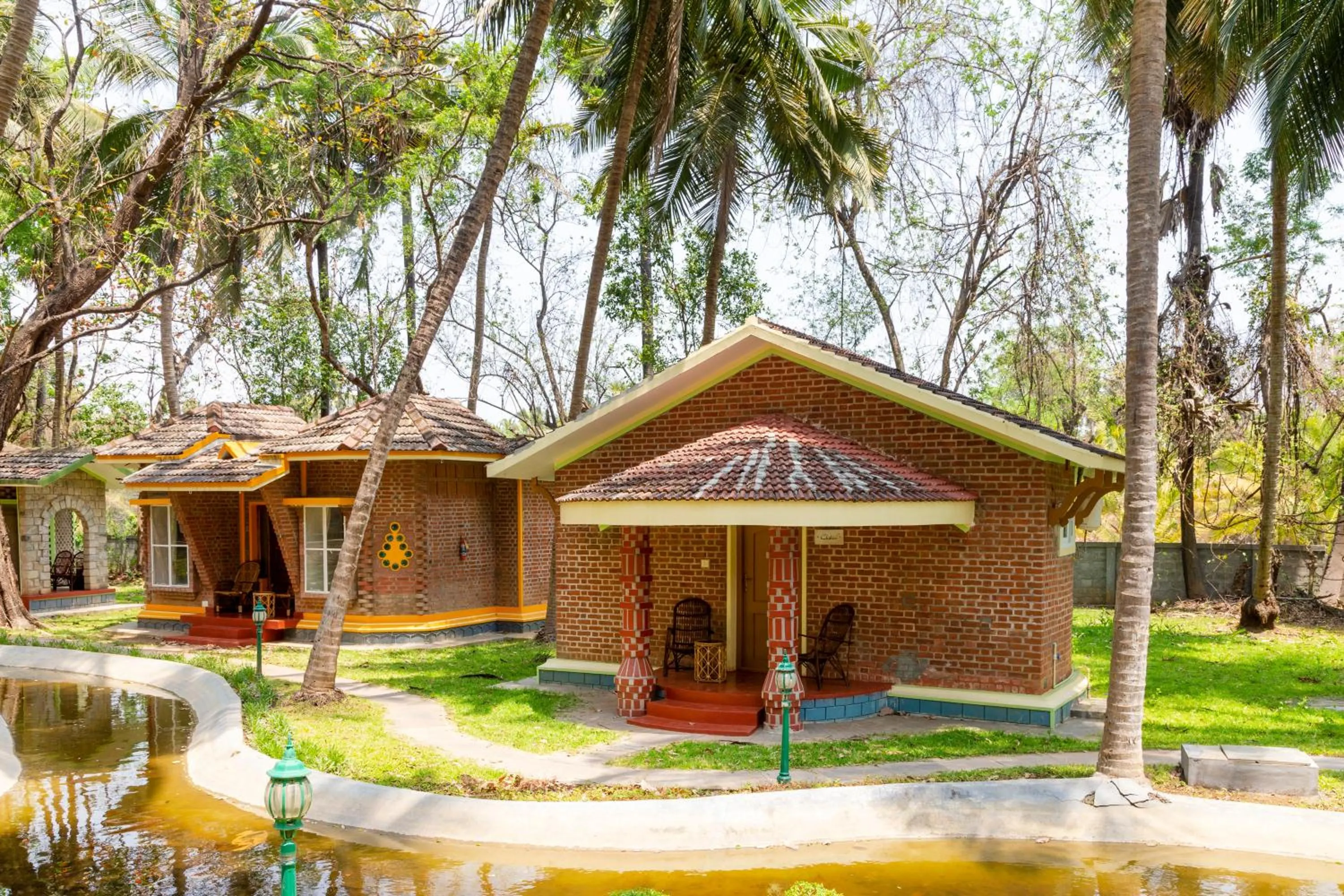 Garden view in Kairali - The Ayurvedic Healing Village