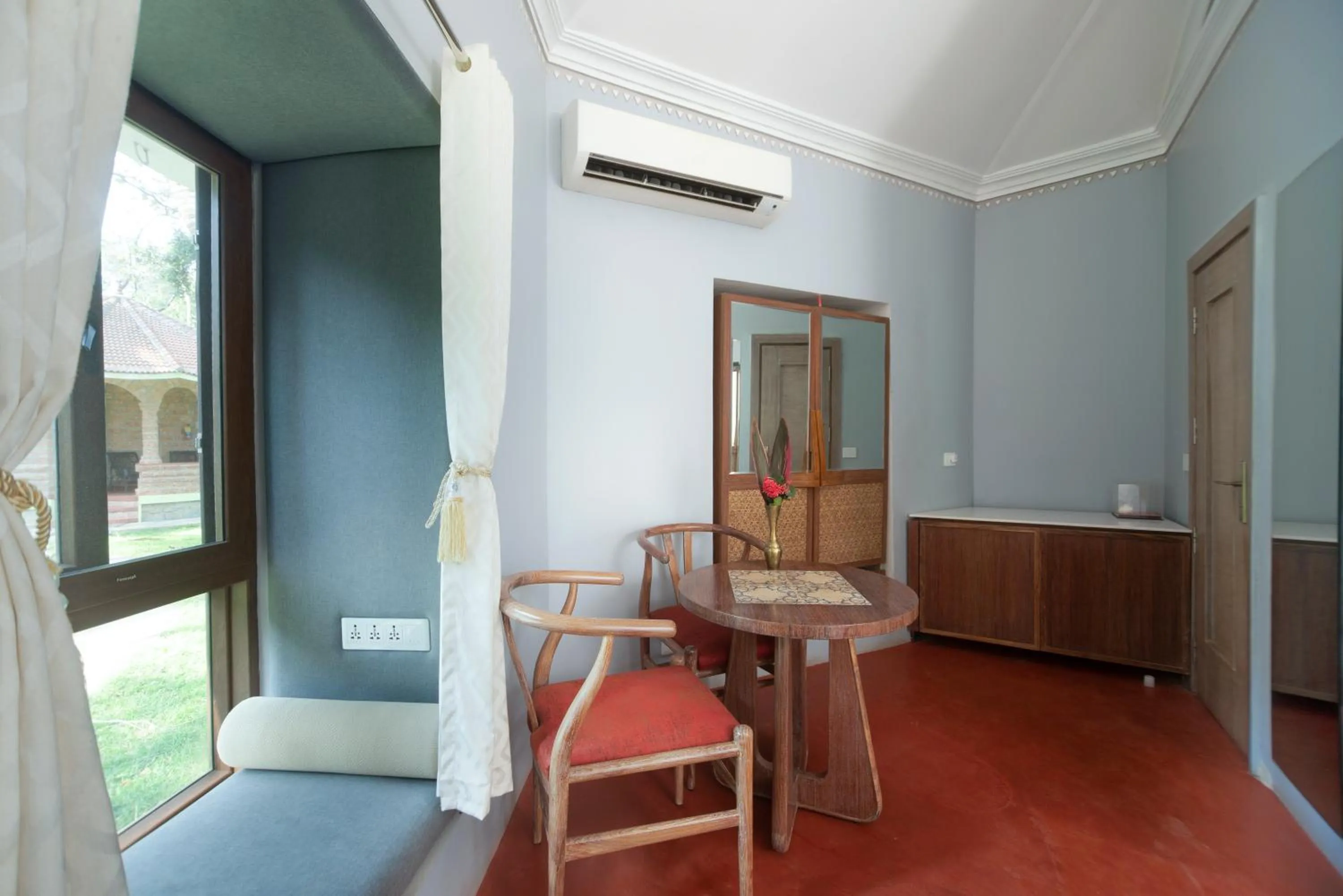 Seating area in Kairali - The Ayurvedic Healing Village