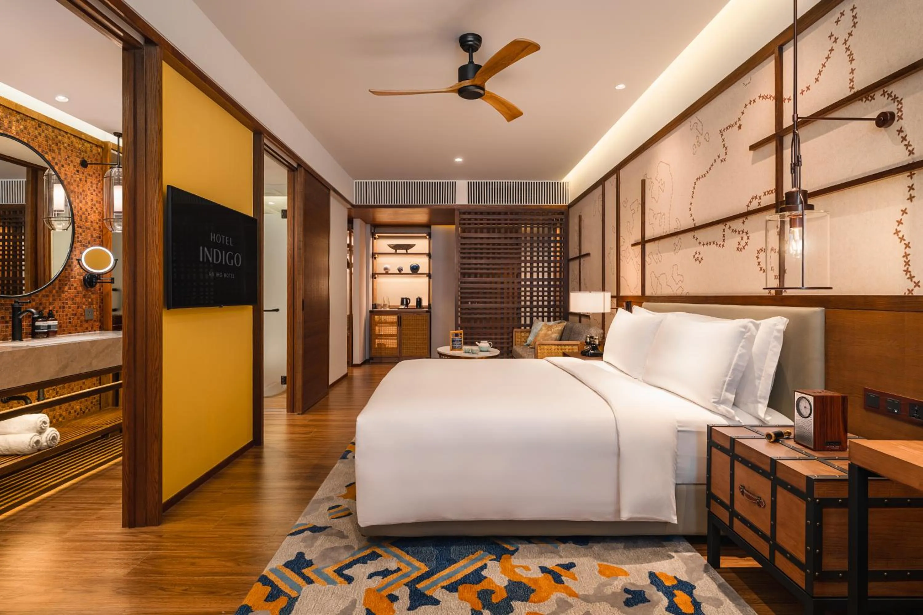 Bed in Hotel Indigo Bintan Lagoi Beach by IHG