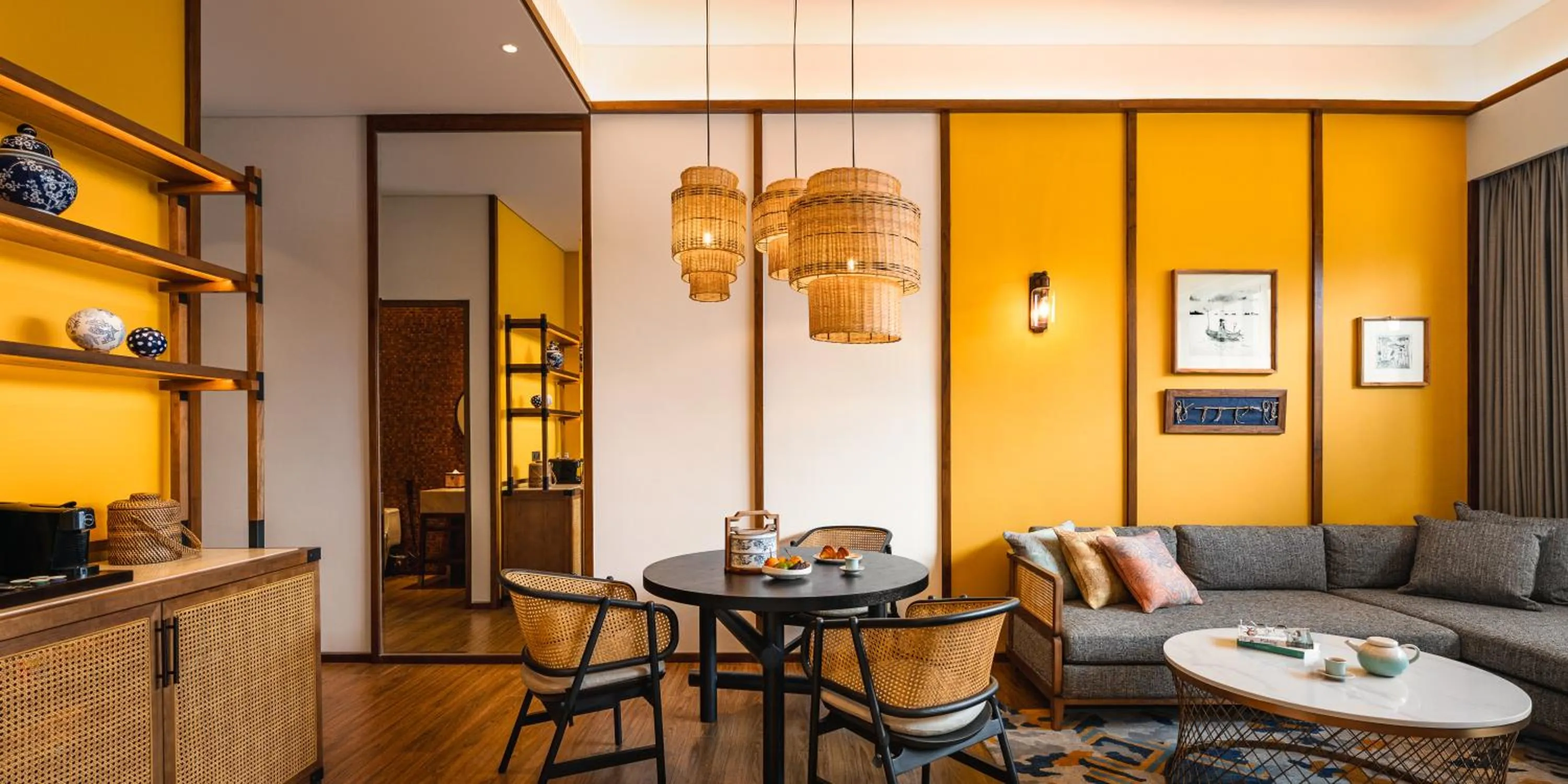 Living room in Hotel Indigo Bintan Lagoi Beach by IHG