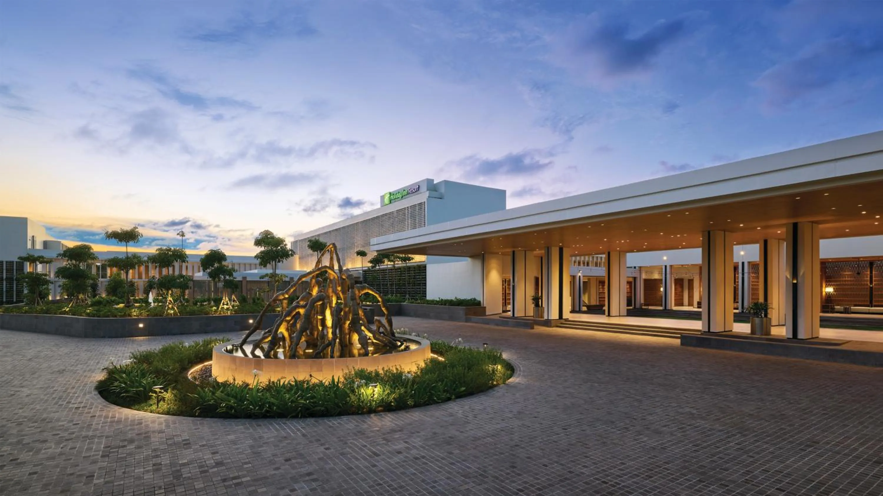 Facade/entrance in Holiday Inn Resort Bintan Lagoi Beach by IHG
