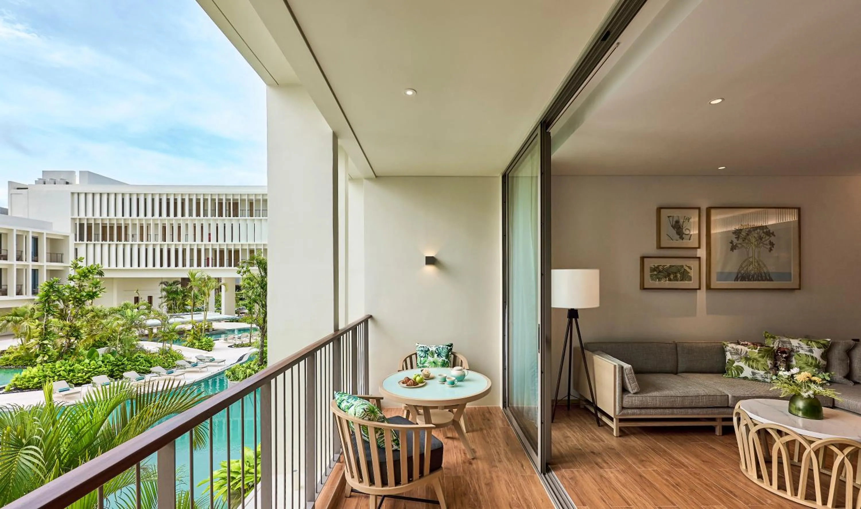 Balcony/Terrace in Holiday Inn Resort Bintan Lagoi Beach by IHG