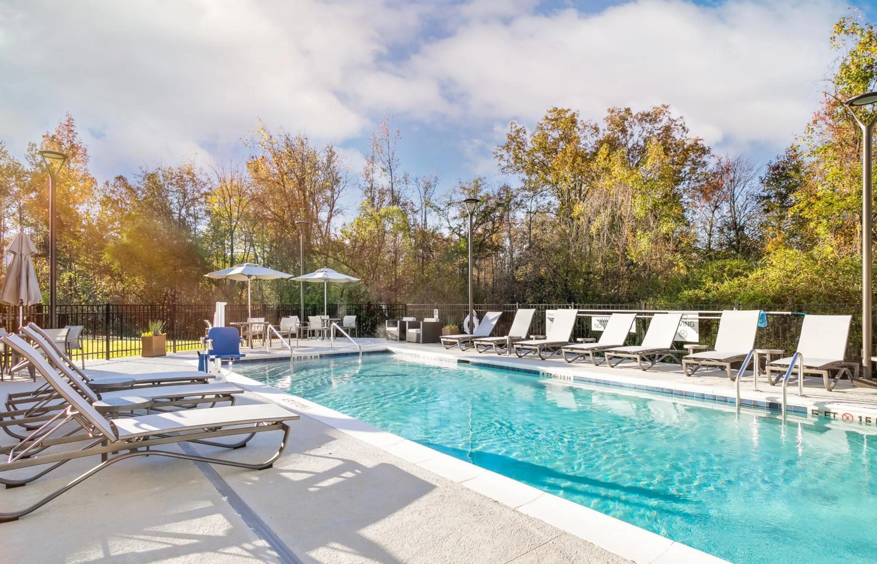 Swimming pool in Candlewood Suites Chattanooga Hamilton Place by IHG