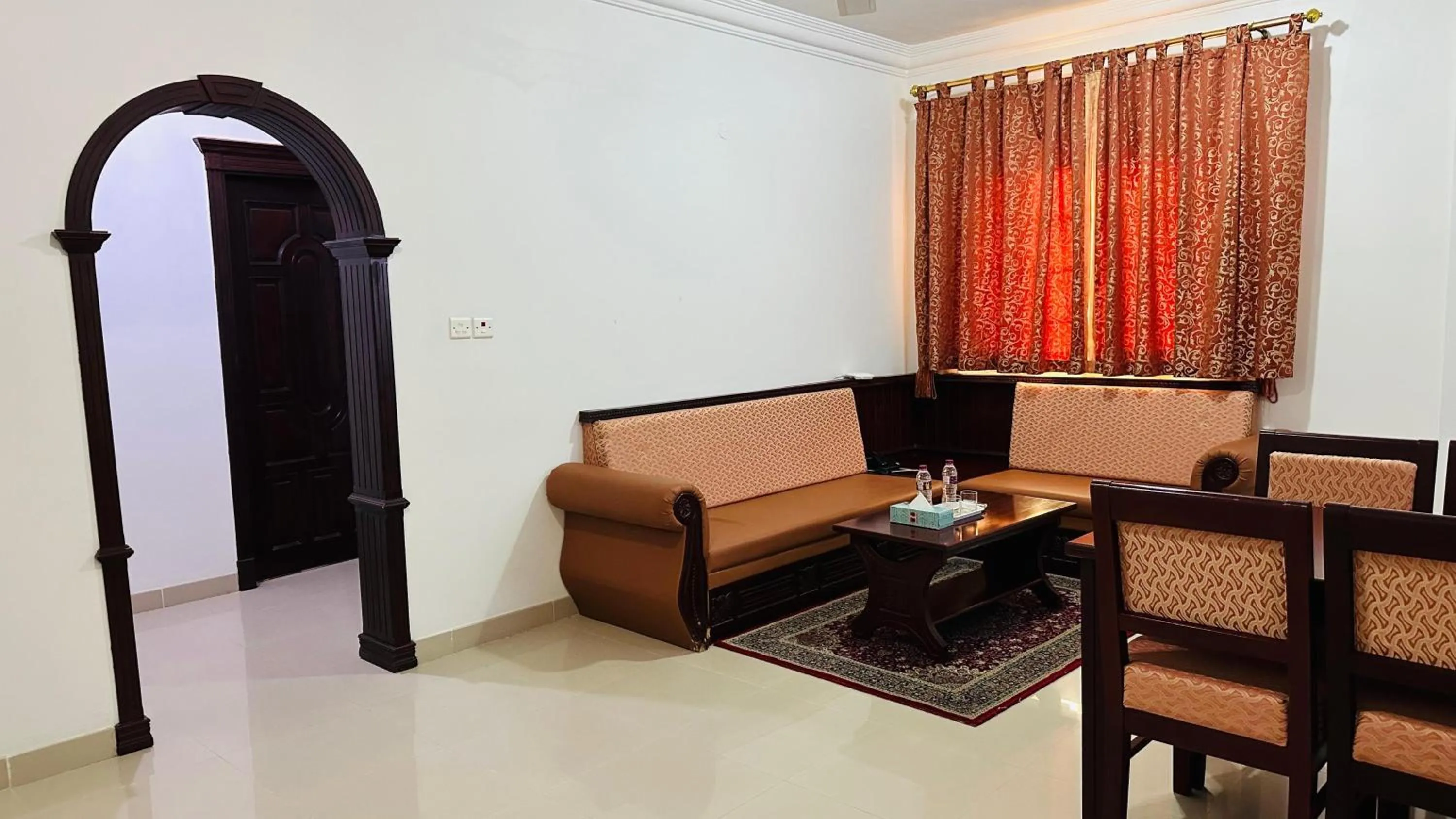 Living room in Dahlia Sohar Hotel Apartments