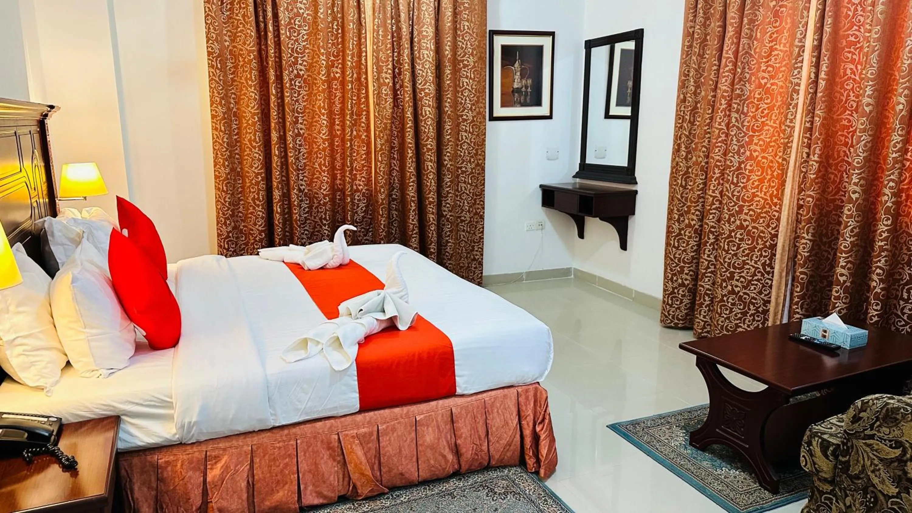 Bedroom, Bed in Dahlia Sohar Hotel Apartments