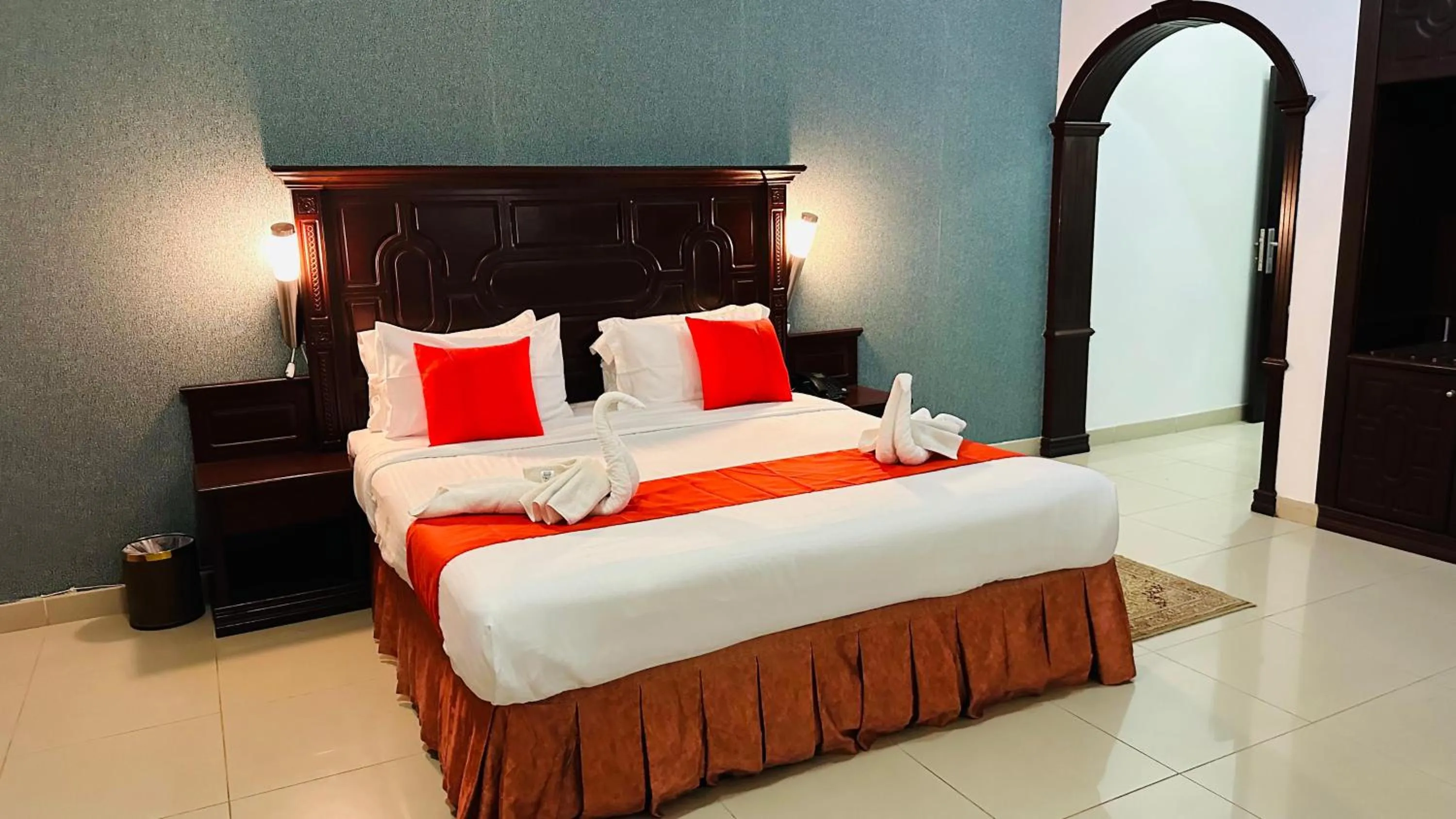 Bedroom, Bed in Dahlia Sohar Hotel Apartments