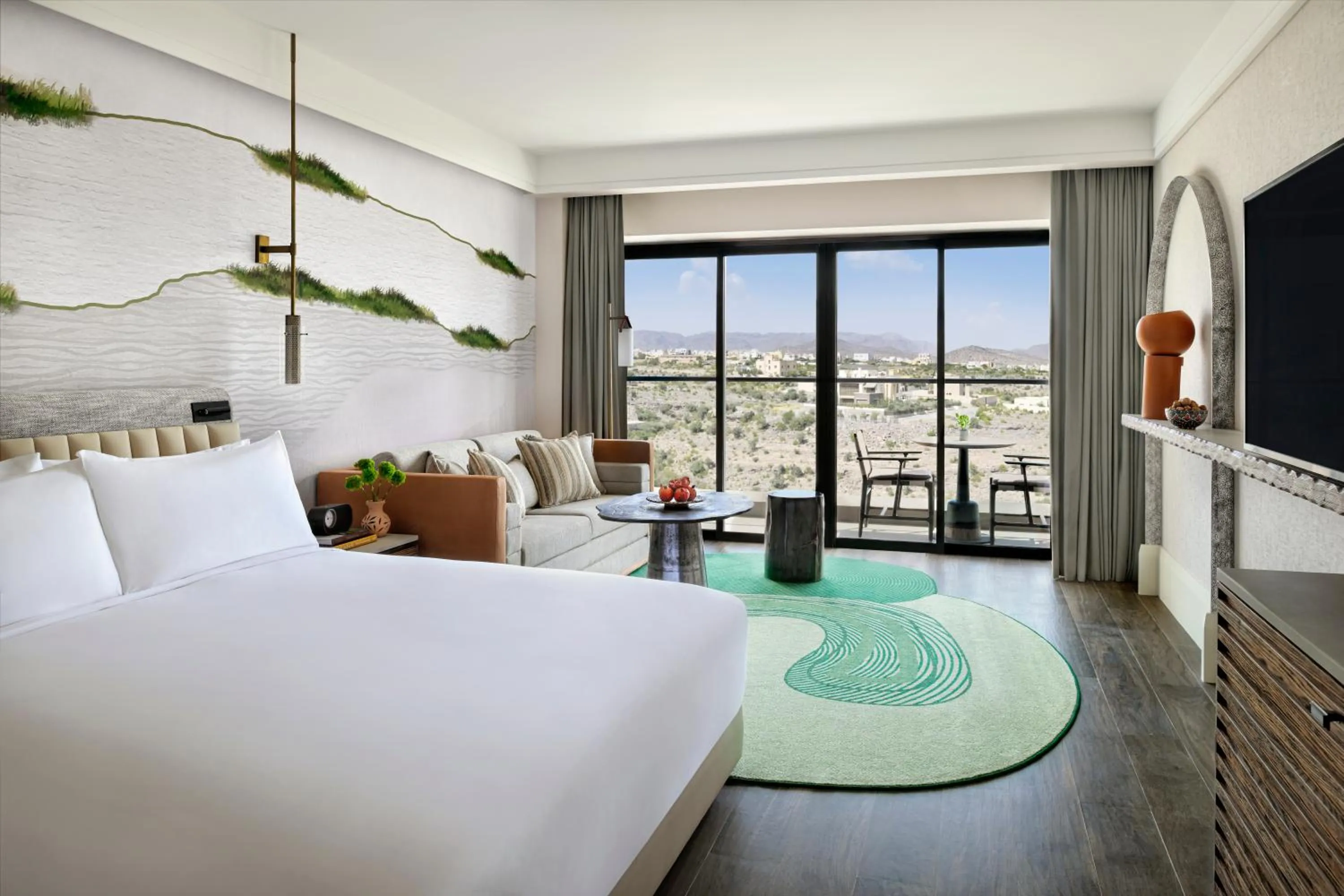 Bed in Hotel Indigo Jabal Akhdar Resort & Spa by IHG